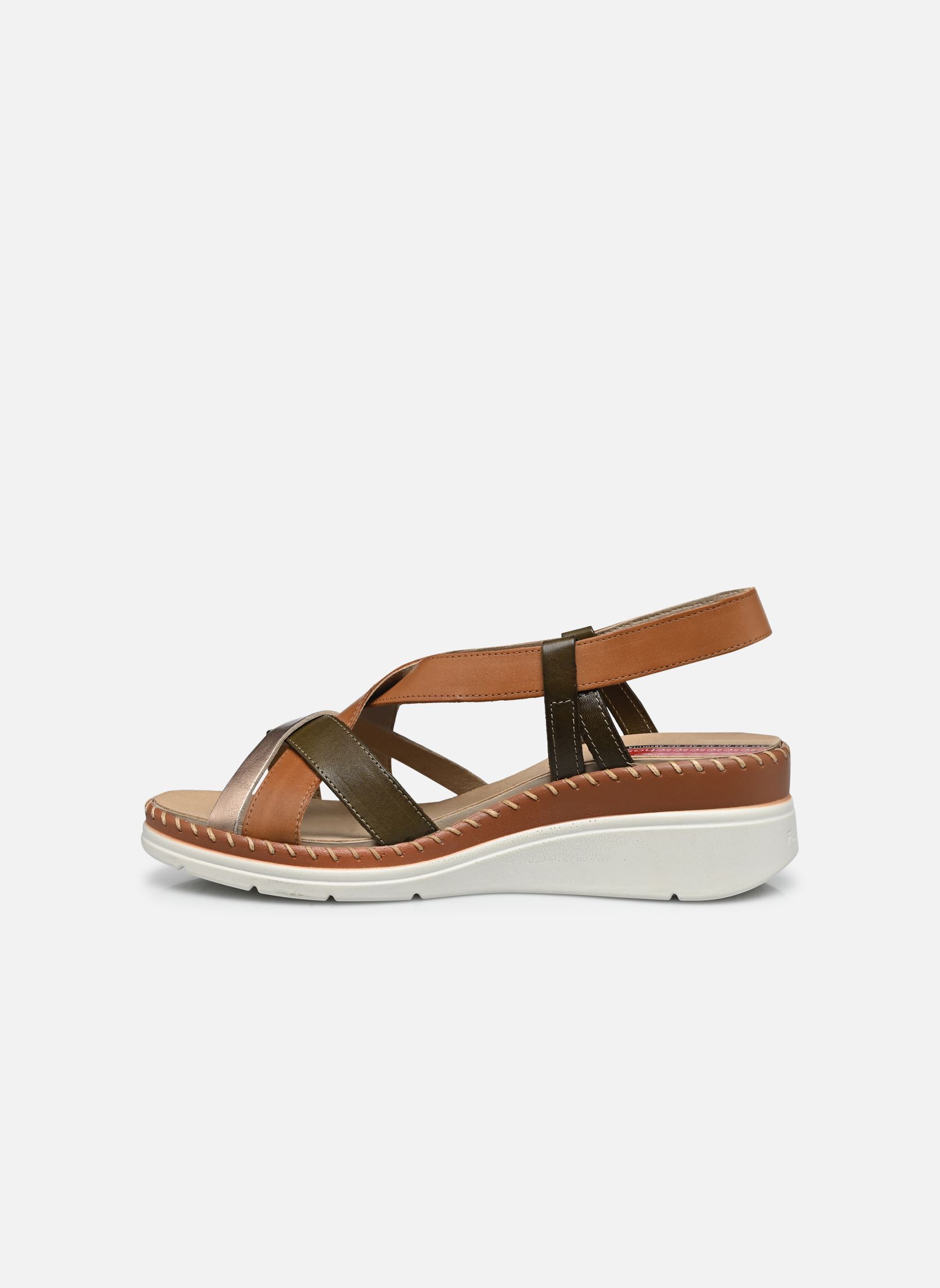 Sandales compensées et plateformes LEZA F2135 femme marron Fluchos Sandales compensées et plateformes LEZA F2135 femme marron HABANA DORE+COM.2