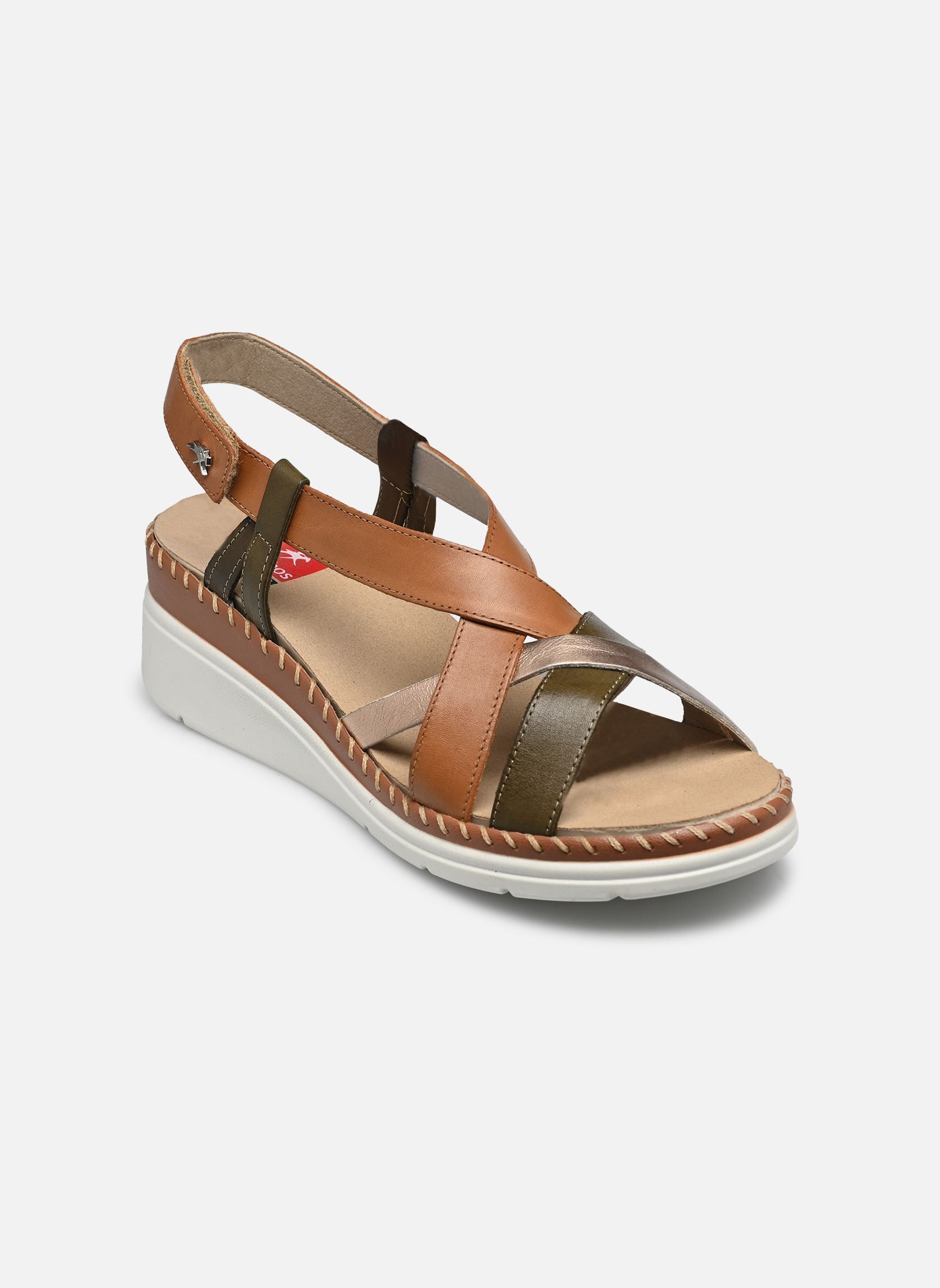 Sandales compensées et plateformes LEZA F2135 femme marron Fluchos Sandales compensées et plateformes LEZA F2135 femme marron HABANA DORE+COM.2