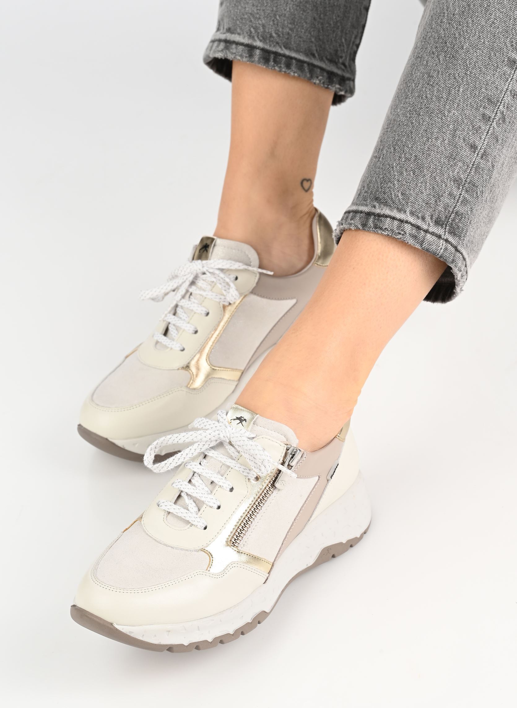 Baskets compensées NEXUS F2326 femme blanc Fluchos Baskets compensées NEXUS F2326 femme blanc SUGAR HIELO+COM.1