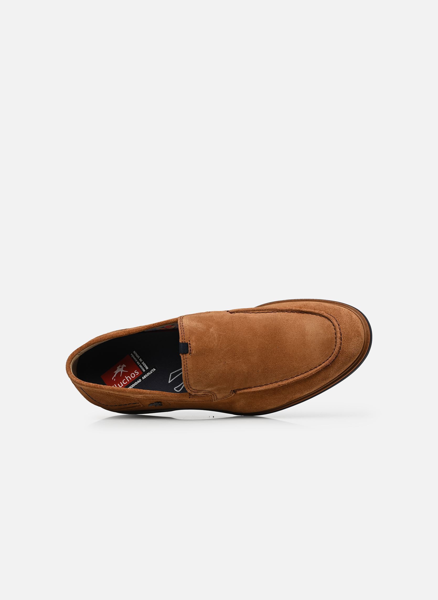 Mocassins TRISTAN F1745 homme marron Fluchos Mocassins TRISTAN F1745 homme marron AFELPADO ANTILOPE+COM.1