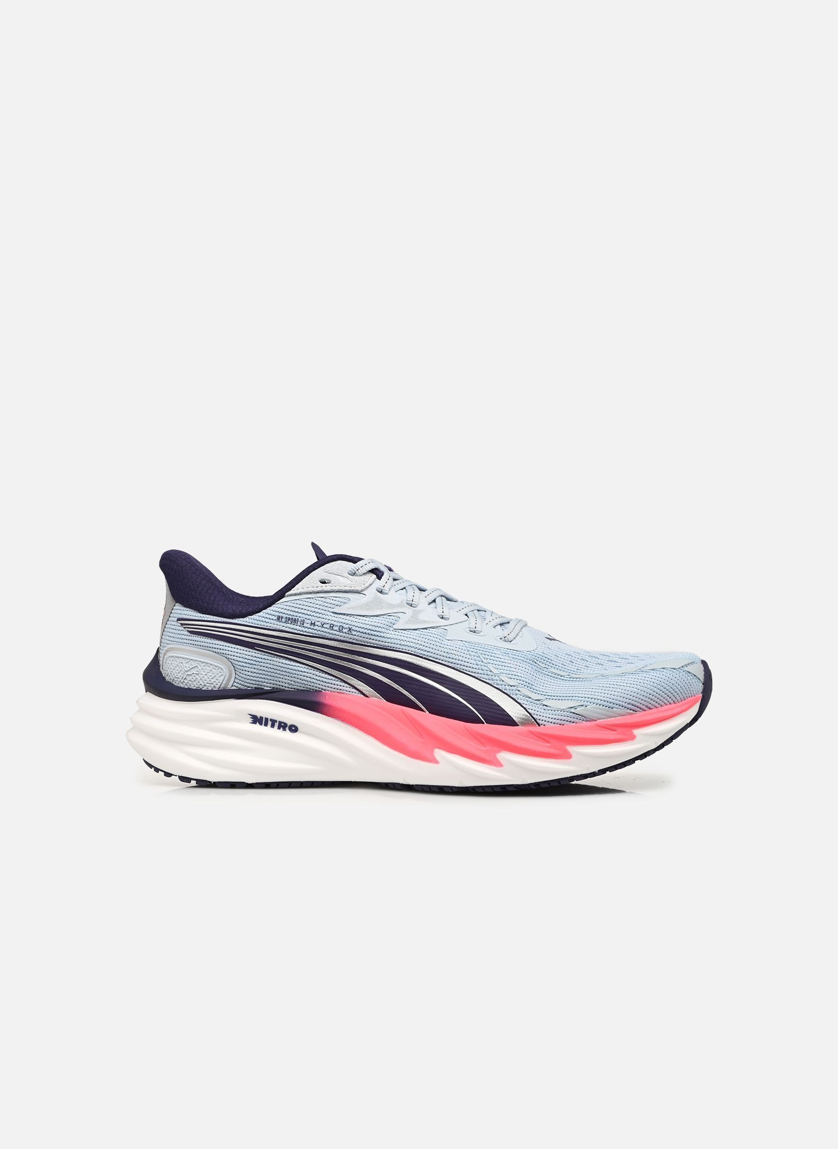 Chaussures de sport Velocity NITRO 4 PUM homme bleu Puma Chaussures de sport Velocity NITRO 4 PUM homme bleu LUCITE-PURE PINK-DEEP PLUM