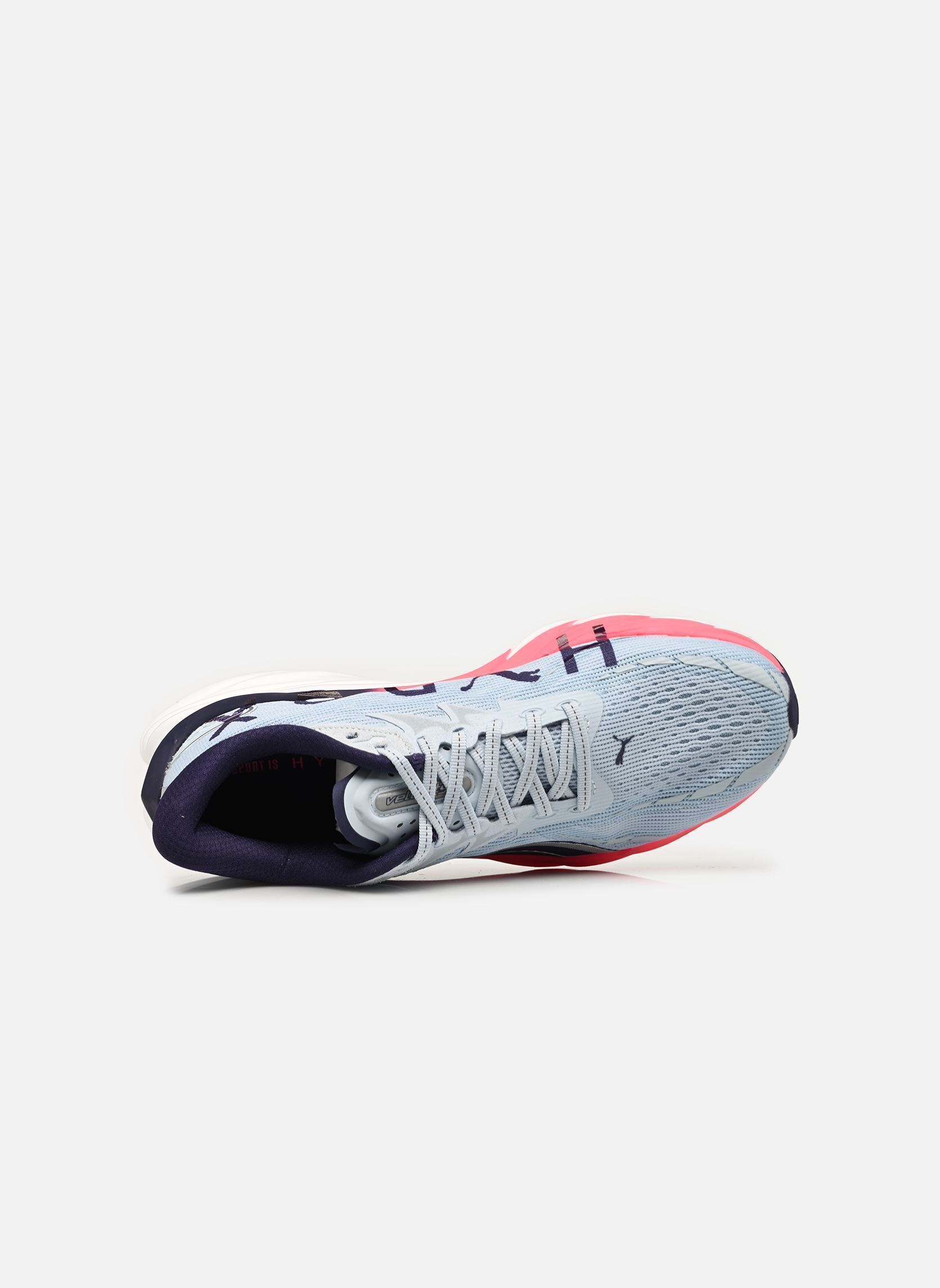 Chaussures de sport Velocity NITRO 4 PUM homme bleu Puma Chaussures de sport Velocity NITRO 4 PUM homme bleu LUCITE-PURE PINK-DEEP PLUM