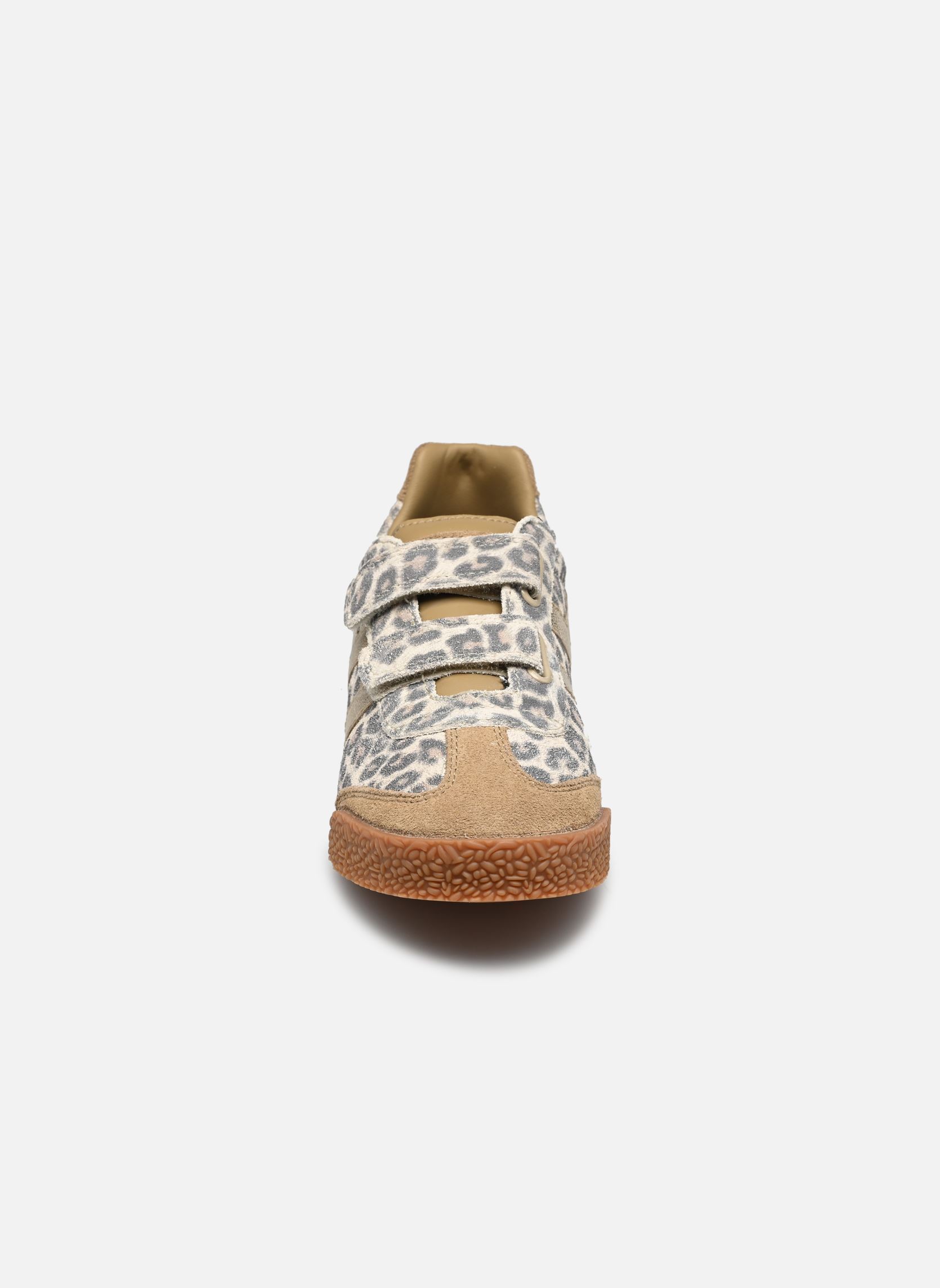 Baskets basses Harrier Safari Strap fille beige Gola Baskets basses Harrier Safari Strap fille beige SNOW LEOPARD/LIGHT CARAMEL/GOL