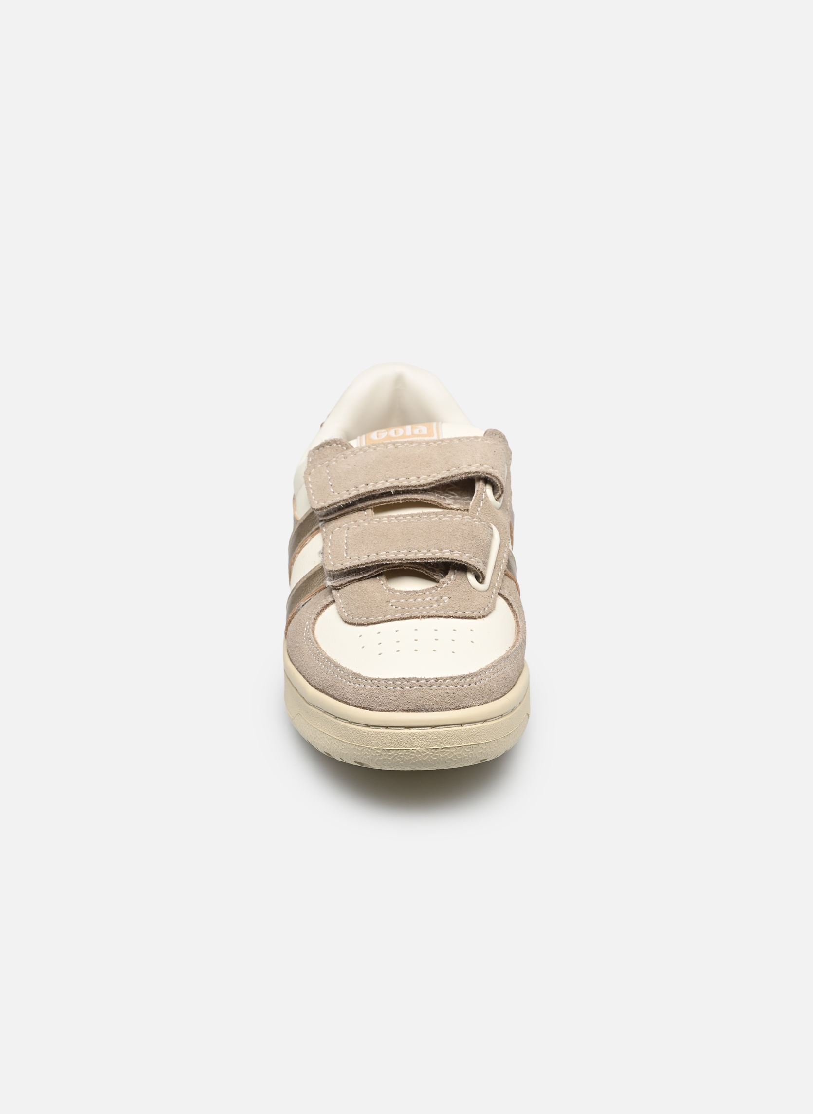 Baskets Hawk Mirror Strap fille blanc Gola Baskets Hawk Mirror Strap fille blanc Off White/Gold