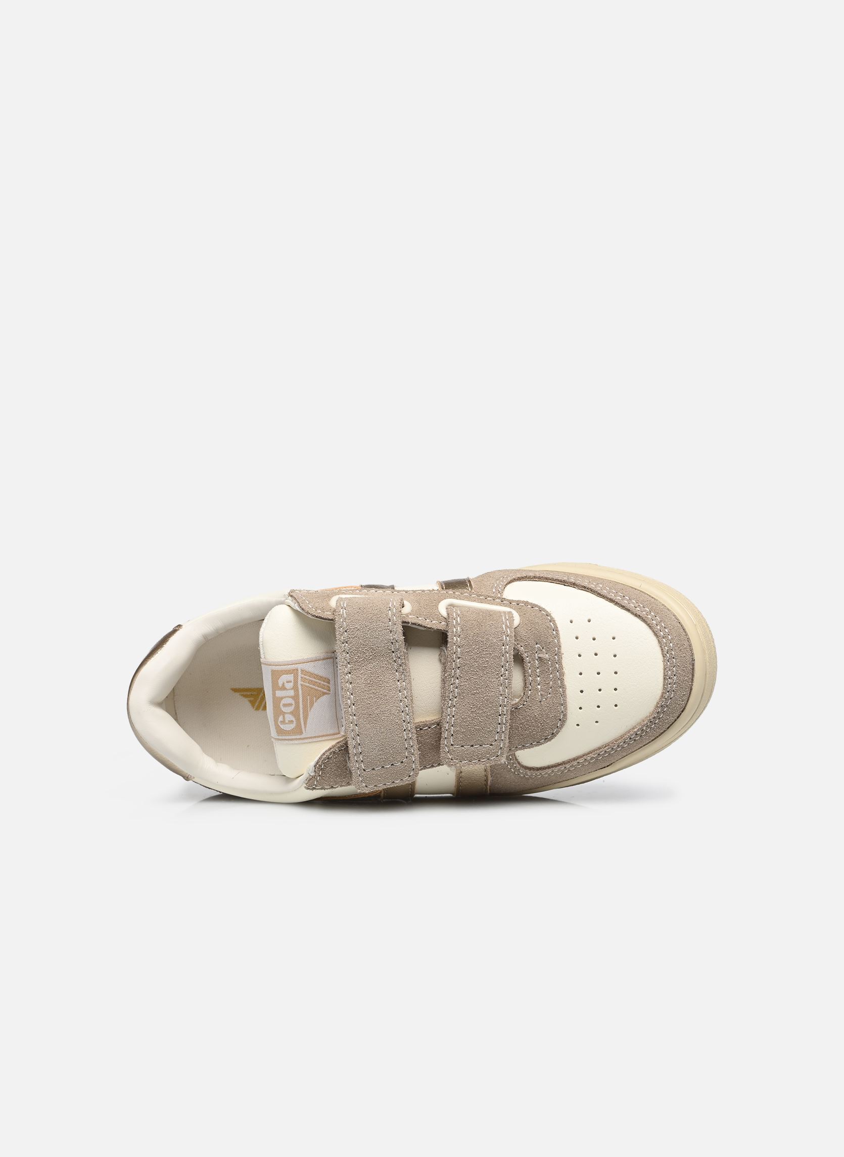 Baskets Hawk Mirror Strap fille blanc Gola Baskets Hawk Mirror Strap fille blanc Off White/Gold