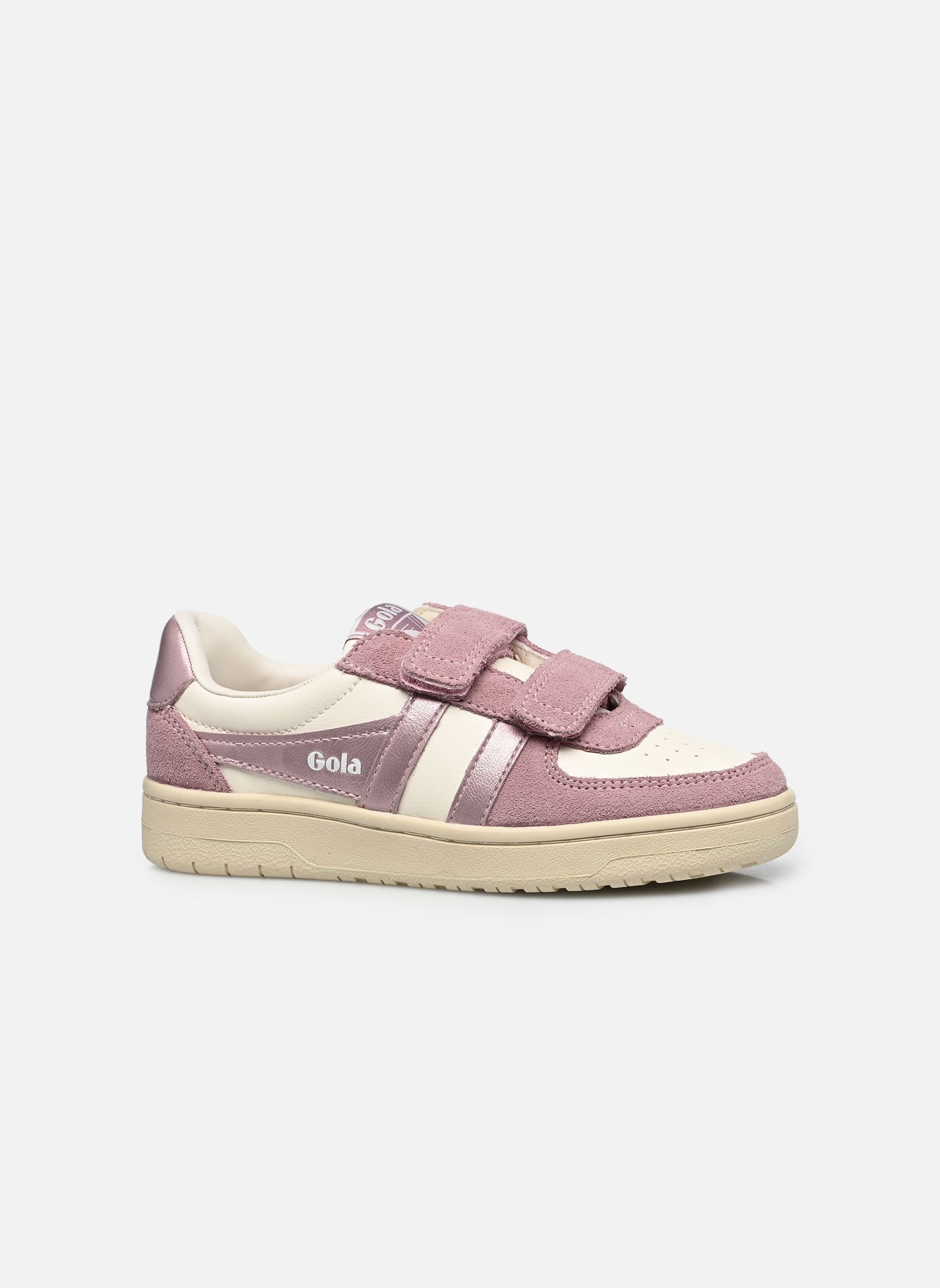 Sneakers Hawk Mirror Strap meisjes wit Gola Sneakers Hawk Mirror Strap meisjes wit OFF WHITE/PASTEL PINK
