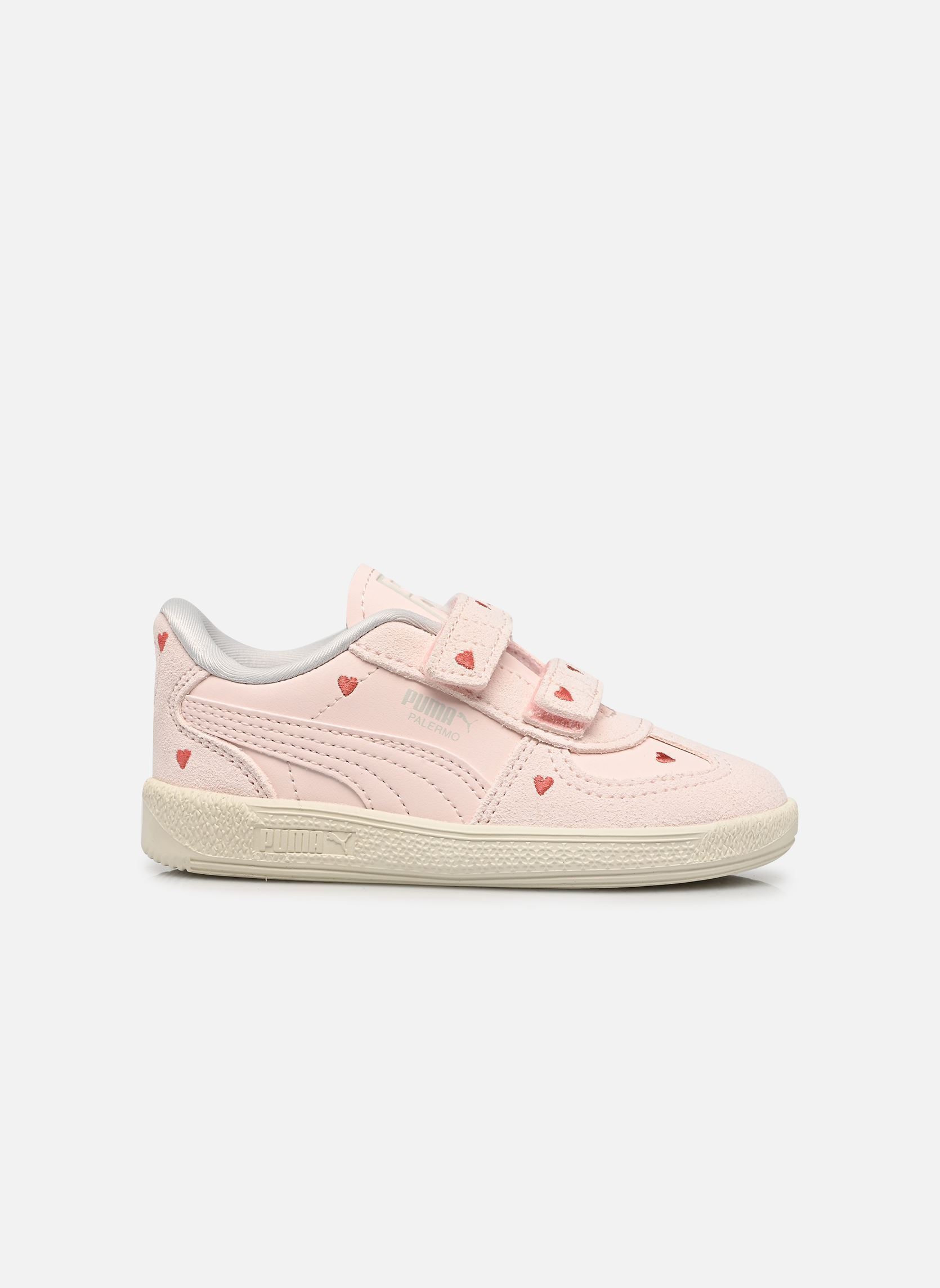 Baskets Palermo Amor V Inf fille rose Puma Baskets Palermo Amor V Inf fille rose JASMINE FLOWER-VAPOR GRAY