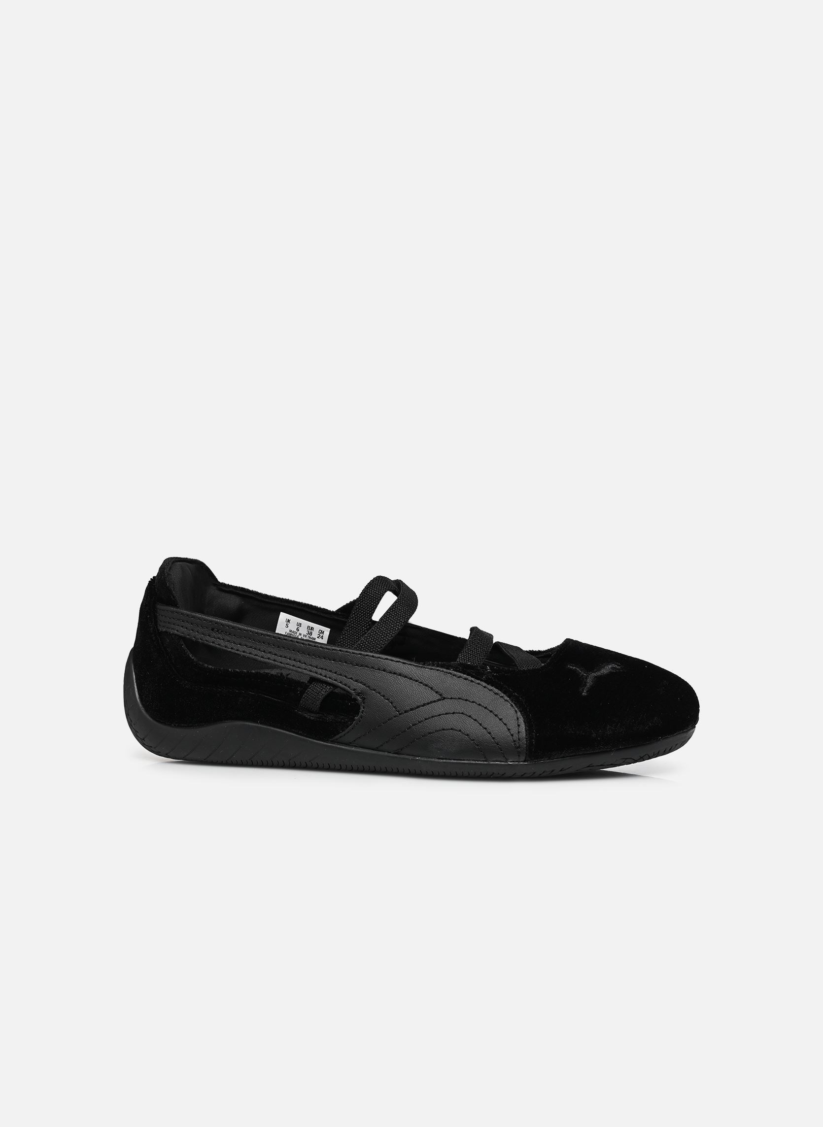 Niedrige Sneaker Speedcat Ballet Velv JU damen schwarz Puma Niedrige Sneaker Speedcat Ballet Velv JU damen schwarz PUMA BLACK