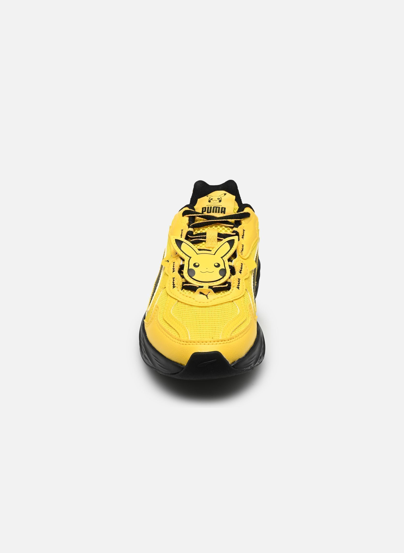 Baskets basses Fade Nitro Pikachu P garçon jaune Puma Baskets basses Fade Nitro Pikachu P garçon jaune Energizing Yellow-PUMA Black