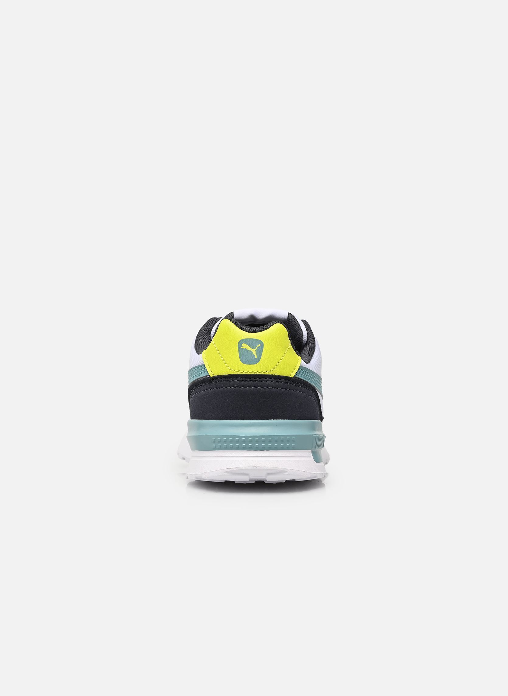 Baskets basses Graviton AC PS garçon multicolore Puma Baskets basses Graviton AC PS garçon multicolore PUMA WHITE-BALTIC SEA BLUE-STR