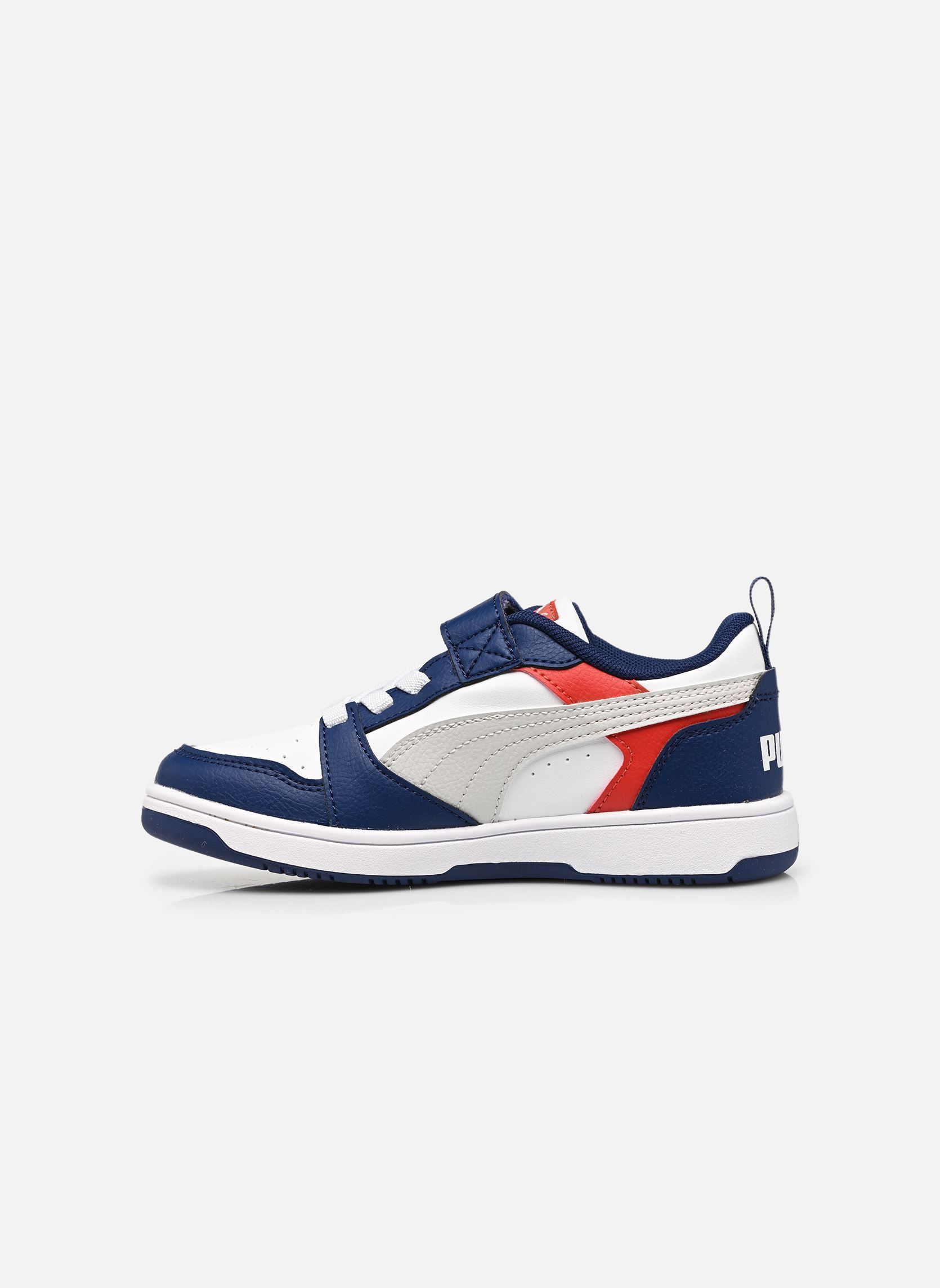 Sneaker Puma Rebound V6 Lo A jungen blau Puma Sneaker Puma Rebound V6 Lo A jungen blau BLUE JEWEL-FEATHER GRAY-PUMA W