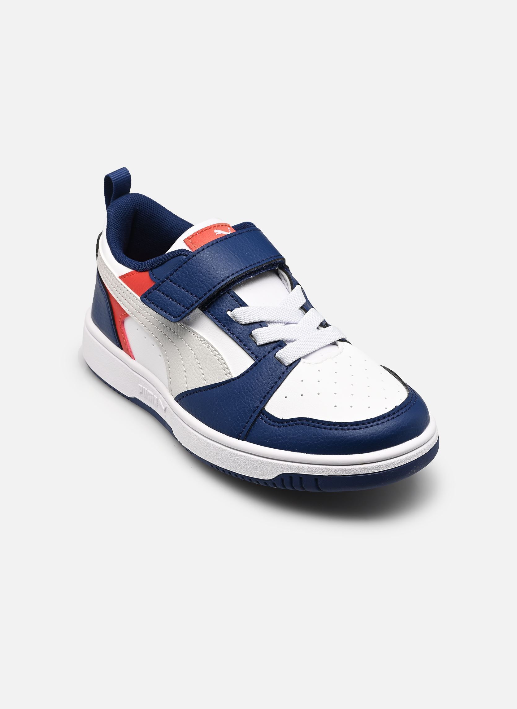 Baskets Puma Puma Rebound V6 Lo A pour Enfant - 397419-33