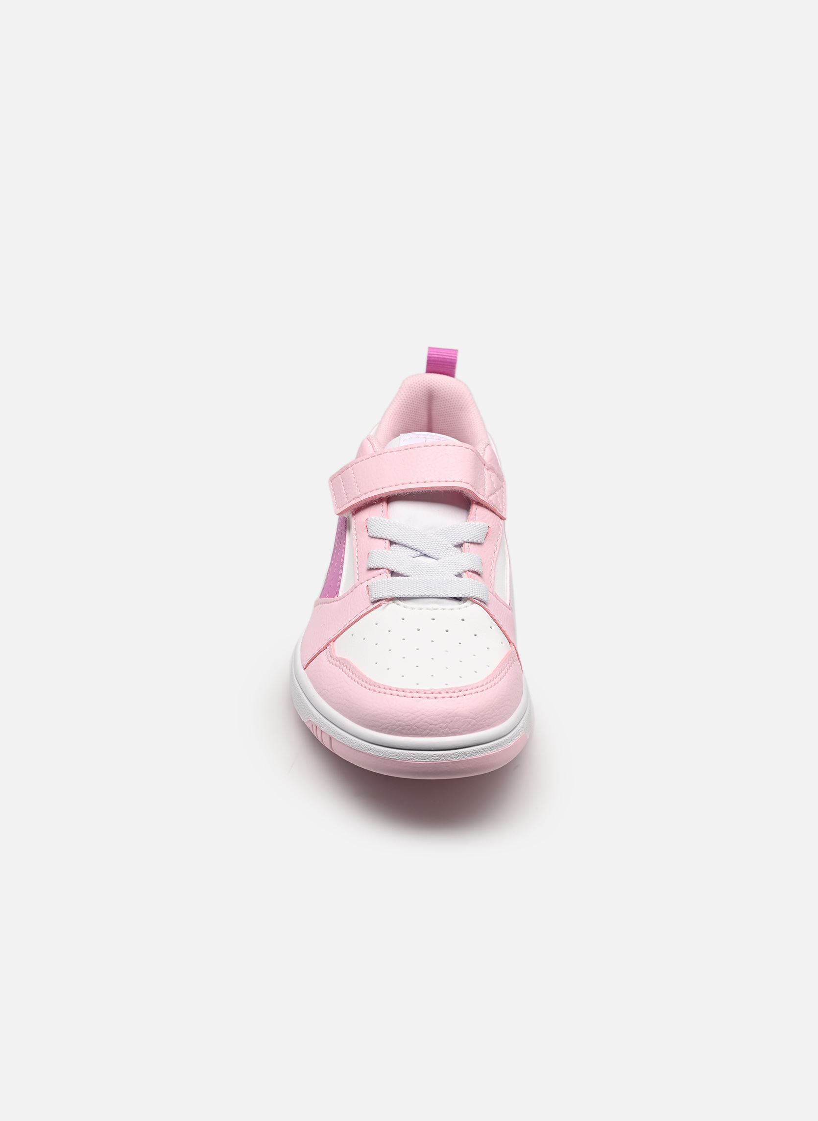 Baskets Puma Rebound V6 Lo A fille rose Puma Baskets Puma Rebound V6 Lo A fille rose PEARL PINK-MAUVE POP-PUMA WHIT