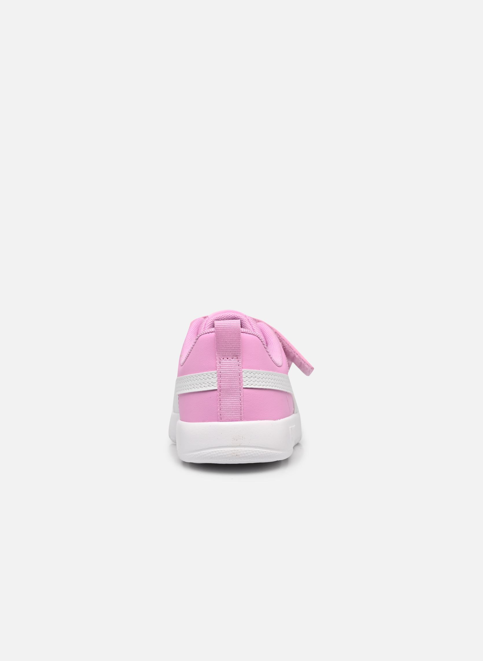 Niedrige Sneaker Courtflex V3 V PS mädchen rosa Puma Niedrige Sneaker Courtflex V3 V PS mädchen rosa MAUVE GLOW-PUMA WHITE