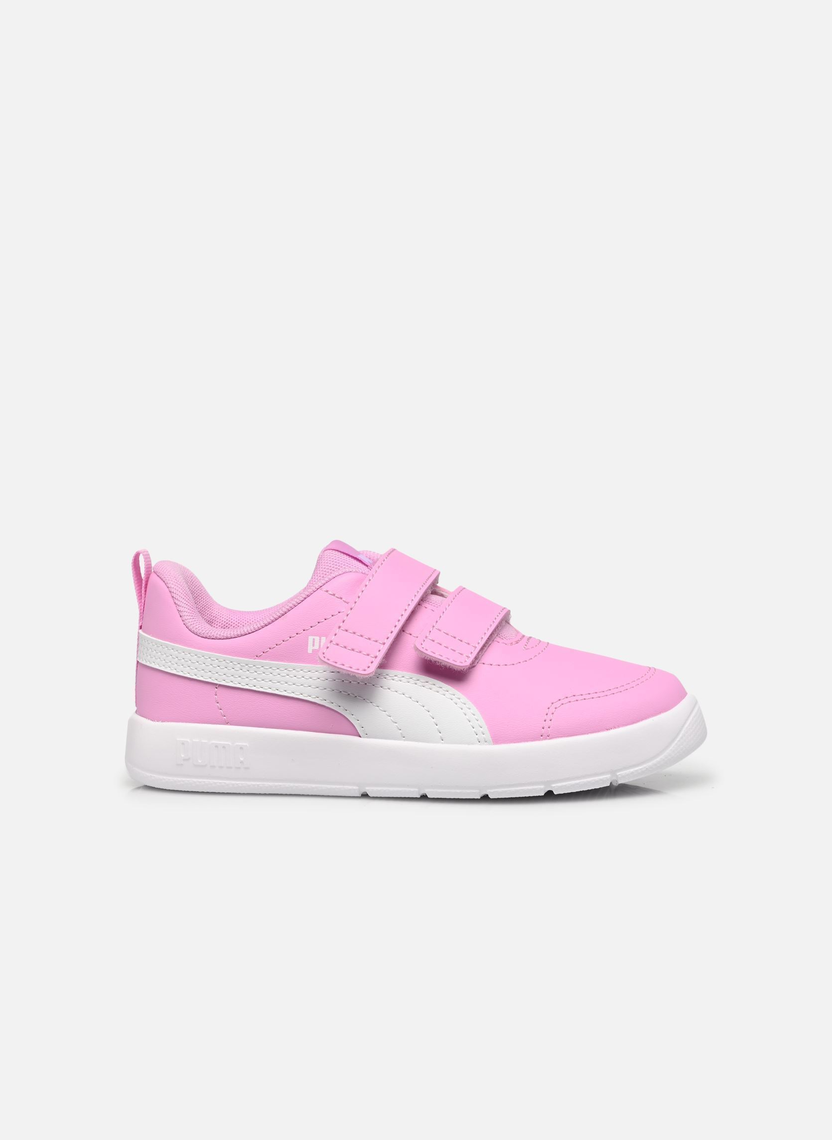 Niedrige Sneaker Courtflex V3 V PS mädchen rosa Puma Niedrige Sneaker Courtflex V3 V PS mädchen rosa MAUVE GLOW-PUMA WHITE