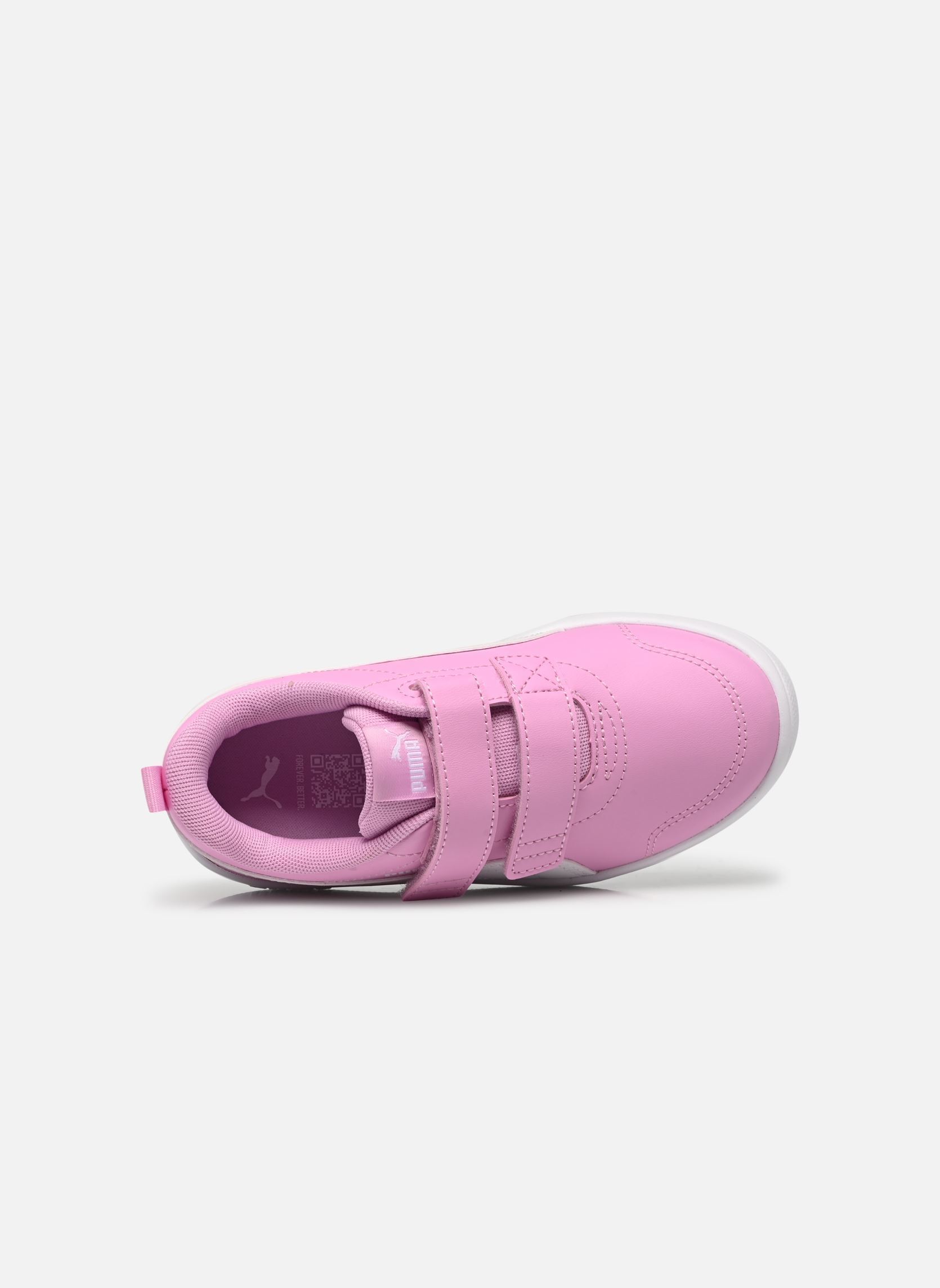 Niedrige Sneaker Courtflex V3 V PS mädchen rosa Puma Niedrige Sneaker Courtflex V3 V PS mädchen rosa MAUVE GLOW-PUMA WHITE