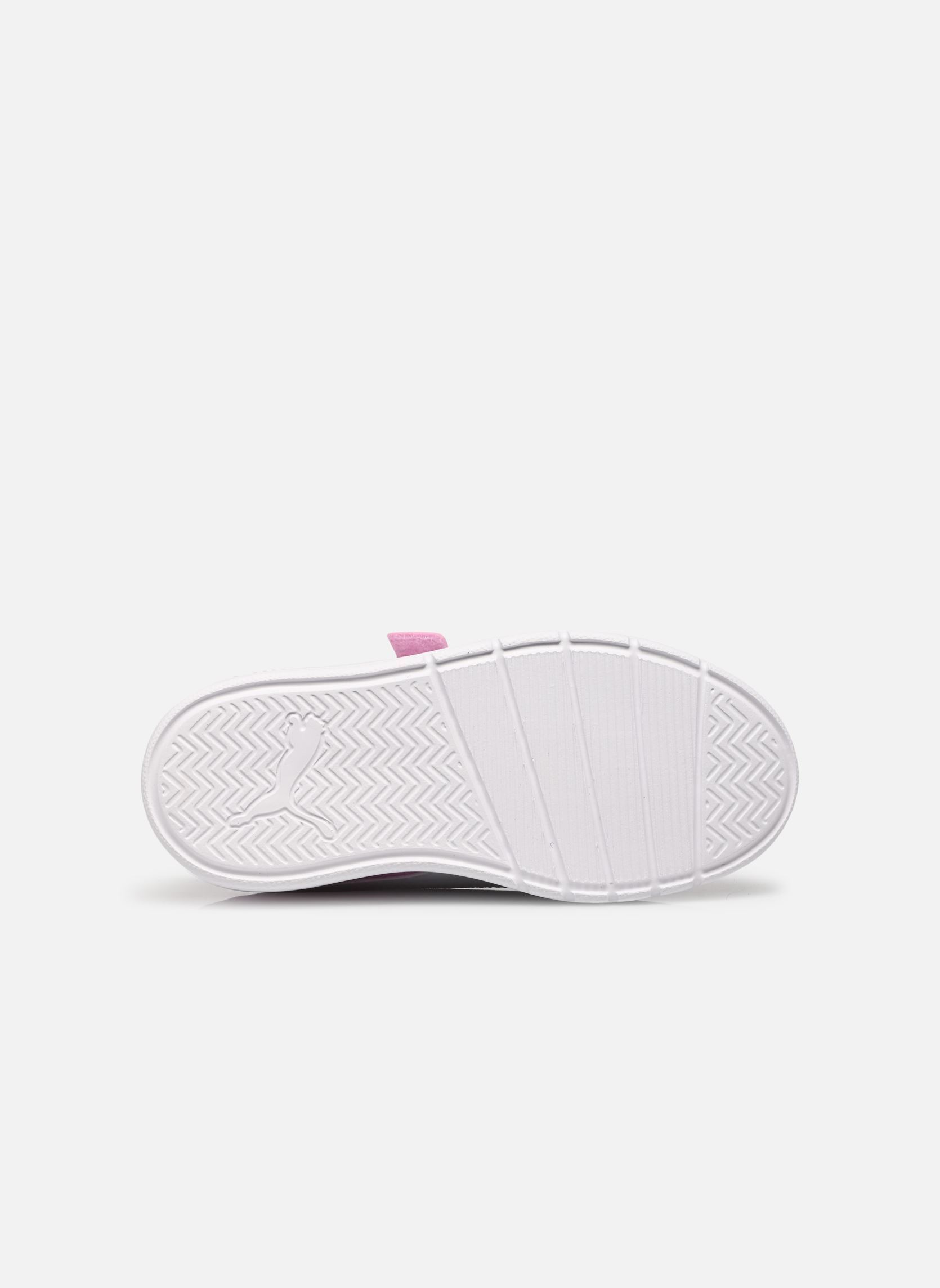 Niedrige Sneaker Courtflex V3 V PS mädchen rosa Puma Niedrige Sneaker Courtflex V3 V PS mädchen rosa MAUVE GLOW-PUMA WHITE