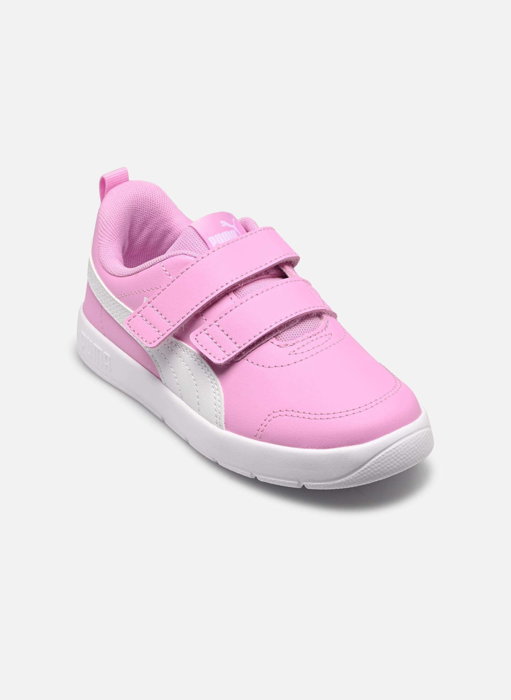 Niedrige Sneaker Courtflex V3 V PS mädchen rosa Puma Niedrige Sneaker Courtflex V3 V PS mädchen rosa MAUVE GLOW-PUMA WHITE