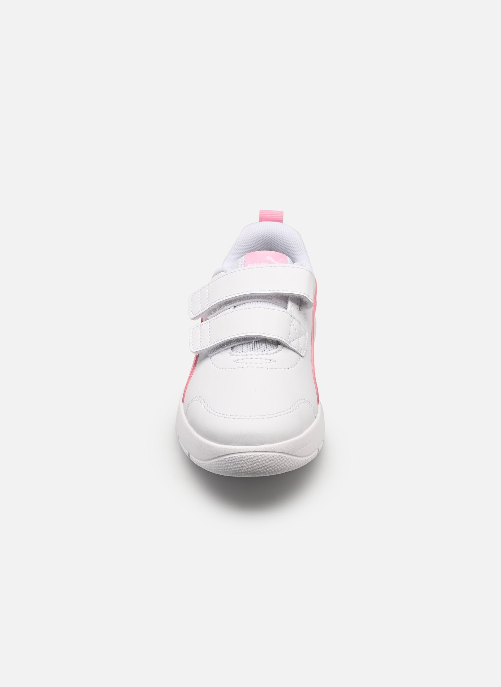 Baskets Courtflex V3 V PS fille blanc Puma Baskets Courtflex V3 V PS fille blanc PUMA WHITE-PINK LILAC