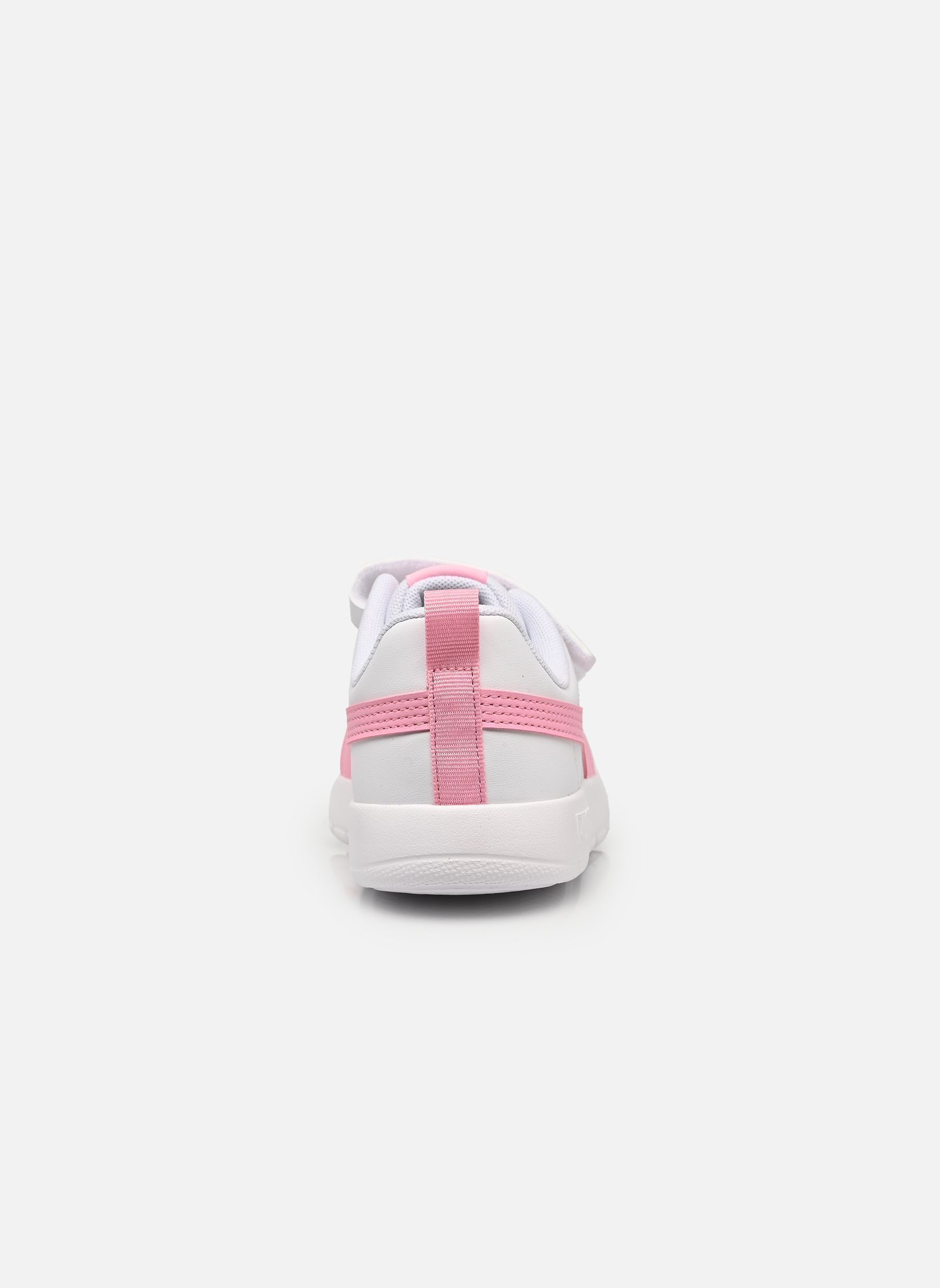 Baskets Courtflex V3 V PS fille blanc Puma Baskets Courtflex V3 V PS fille blanc PUMA WHITE-PINK LILAC