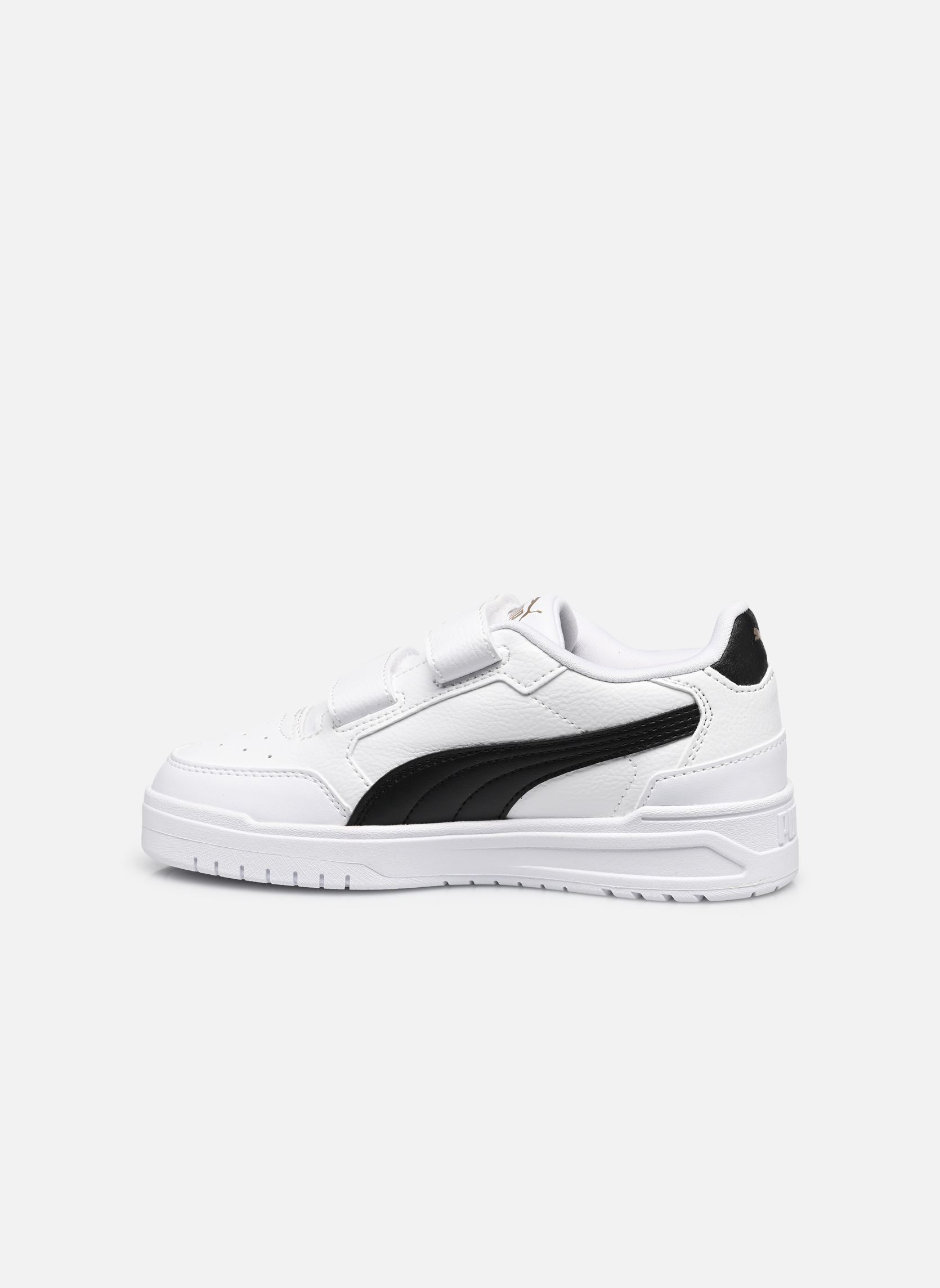Sneakers Shuffle Downtown Lo bambino bianco Puma Sneakers Shuffle Downtown Lo bambino bianco PUMA WHITE-PUMA BLACK-PUMA GOL