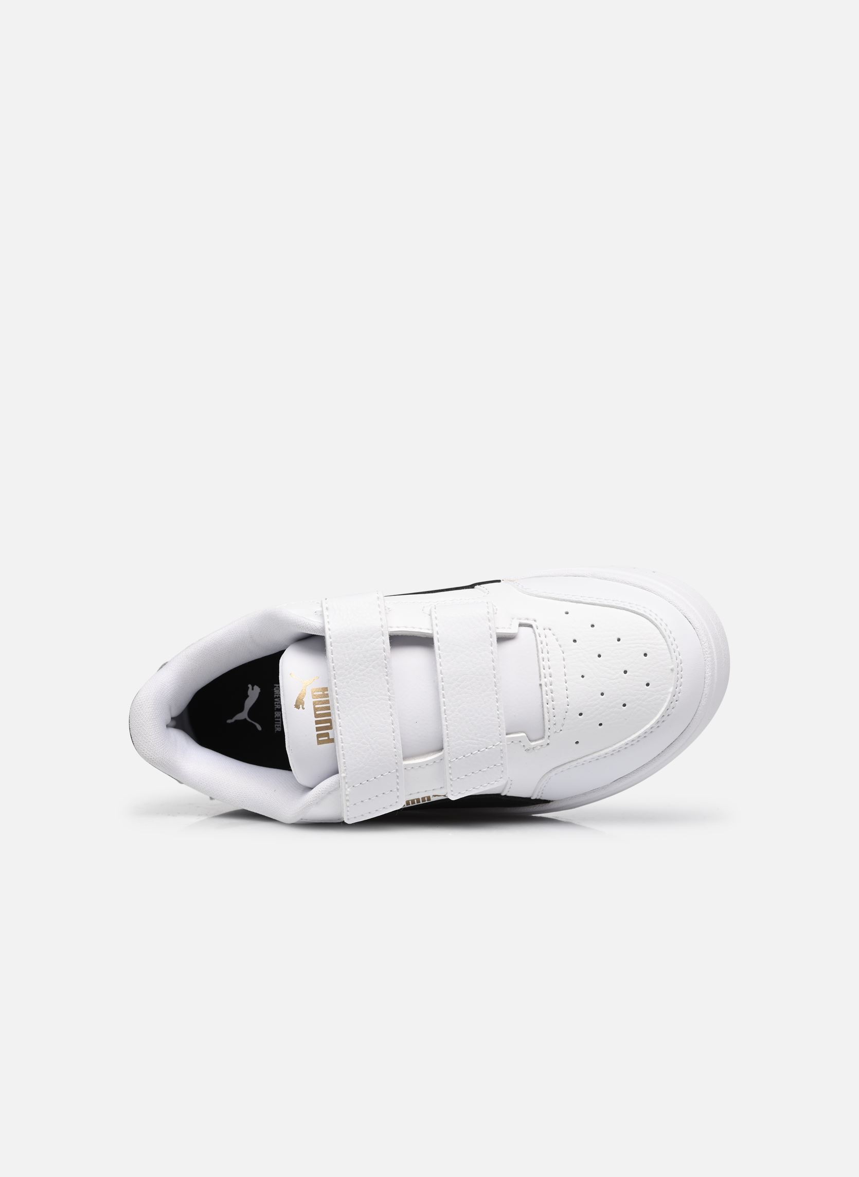 Sneakers Shuffle Downtown Lo bambino bianco Puma Sneakers Shuffle Downtown Lo bambino bianco PUMA WHITE-PUMA BLACK-PUMA GOL
