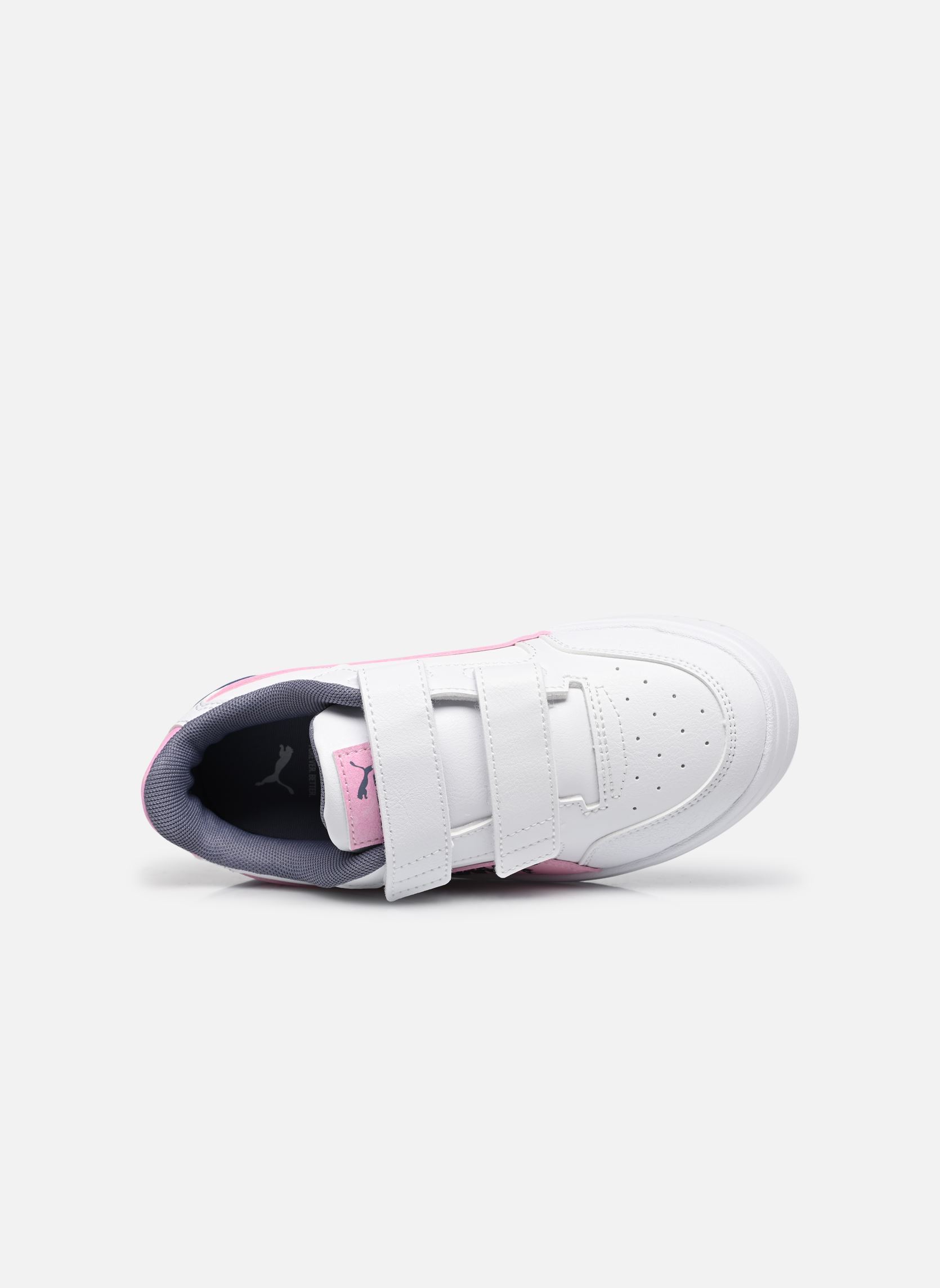 Baskets Shuffle Downtown Lo fille blanc Puma Baskets Shuffle Downtown Lo fille blanc PUMA WHITE-PINK SHIMMER-PUMA B
