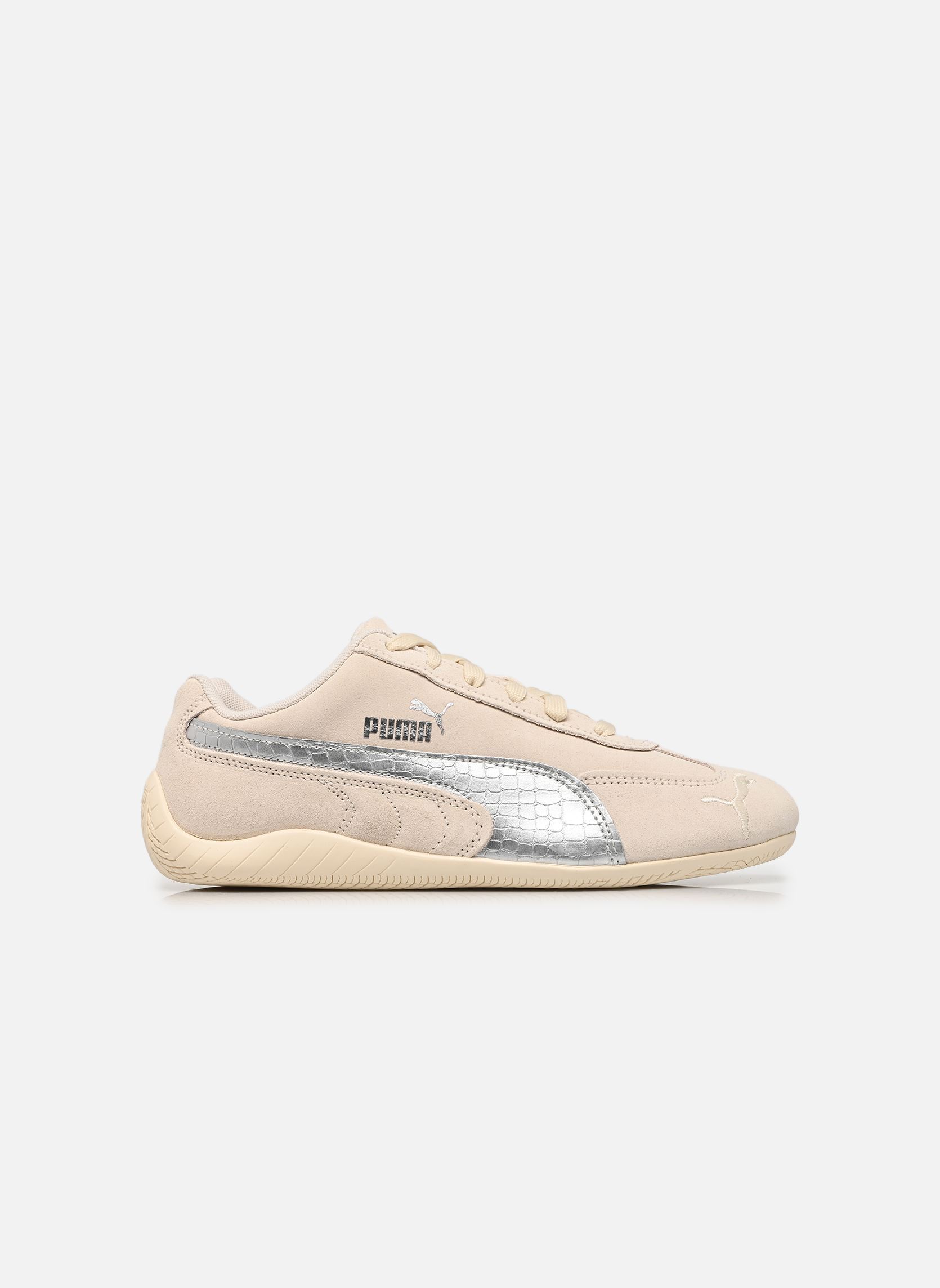 Sneakers Speedcat Metallic Sa meisjes wit Puma Sneakers Speedcat Metallic Sa meisjes wit ALPINE SNOW-PUMA SILVER