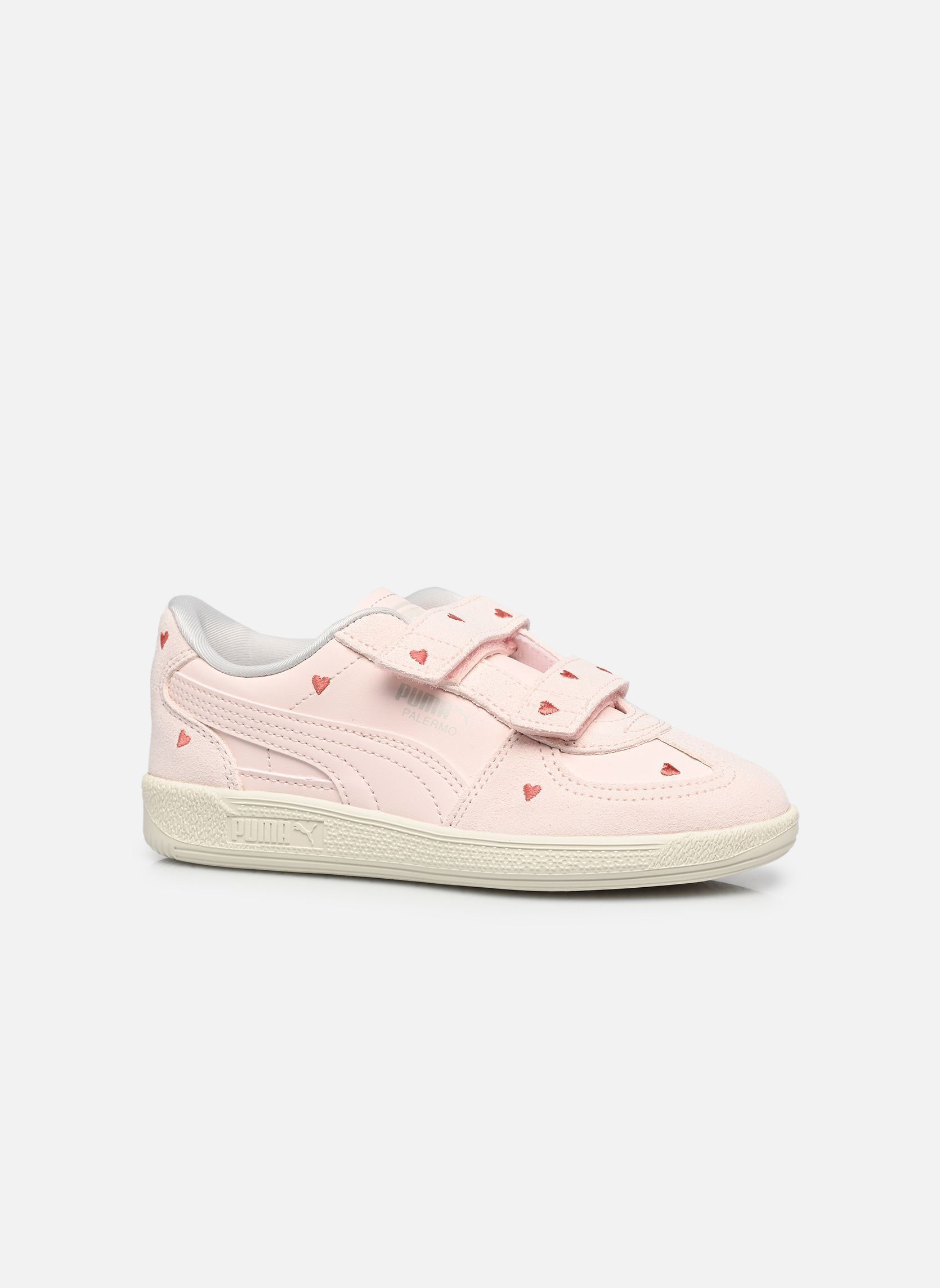 Baskets Palermo Amor V PS fille rose Puma Baskets Palermo Amor V PS fille rose JASMINE FLOWER-VAPOR GRAY