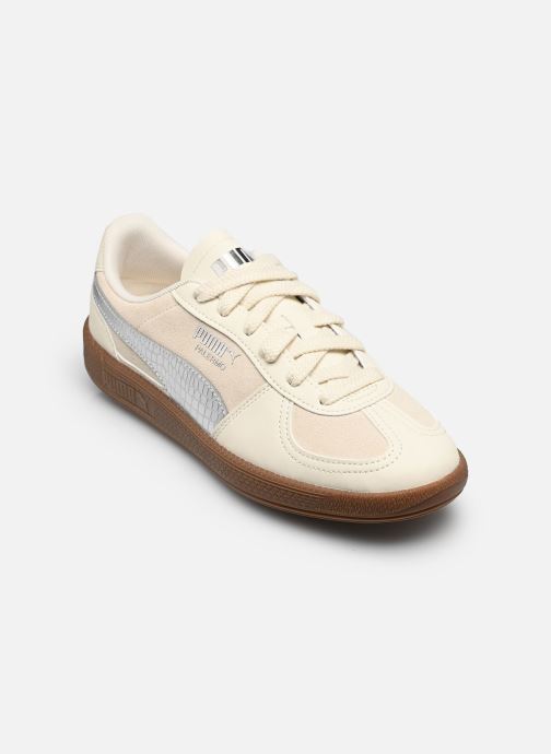 Puma Baskets Palermo Metallic Saf fille blanc