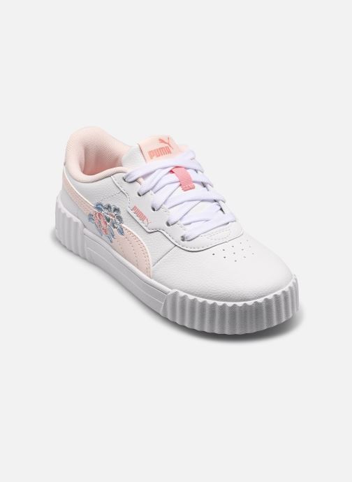 Puma Sneaker Carina 3.0 Floral PS mädchen weiß