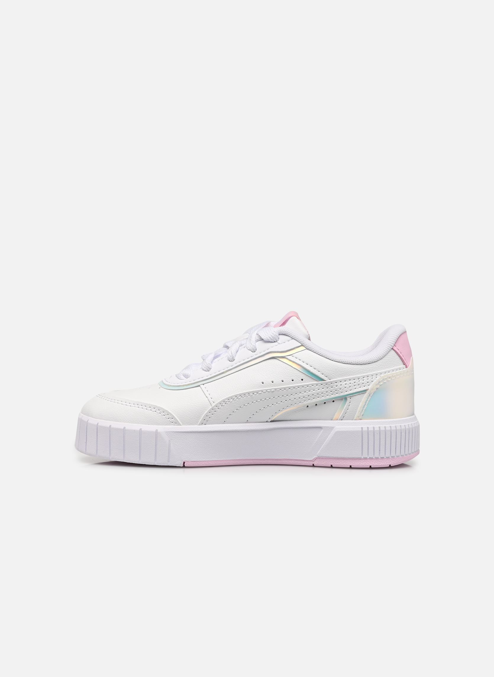 Sneaker Carina Mia Holo 2.0 mädchen weiß Puma Sneaker Carina Mia Holo 2.0 mädchen weiß PUMA WHITE-PEARL PINK