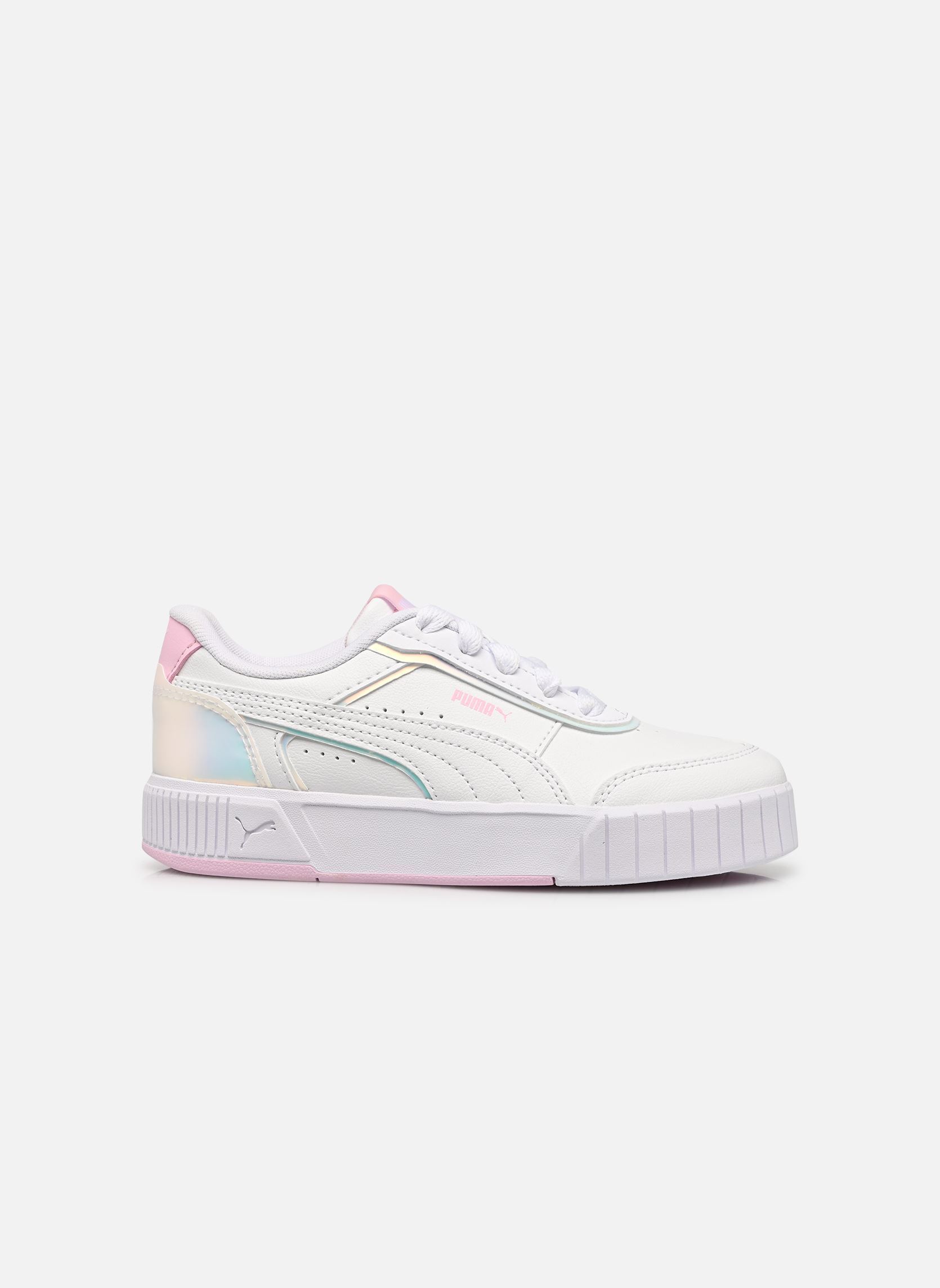 Sneaker Carina Mia Holo 2.0 mädchen weiß Puma Sneaker Carina Mia Holo 2.0 mädchen weiß PUMA WHITE-PEARL PINK