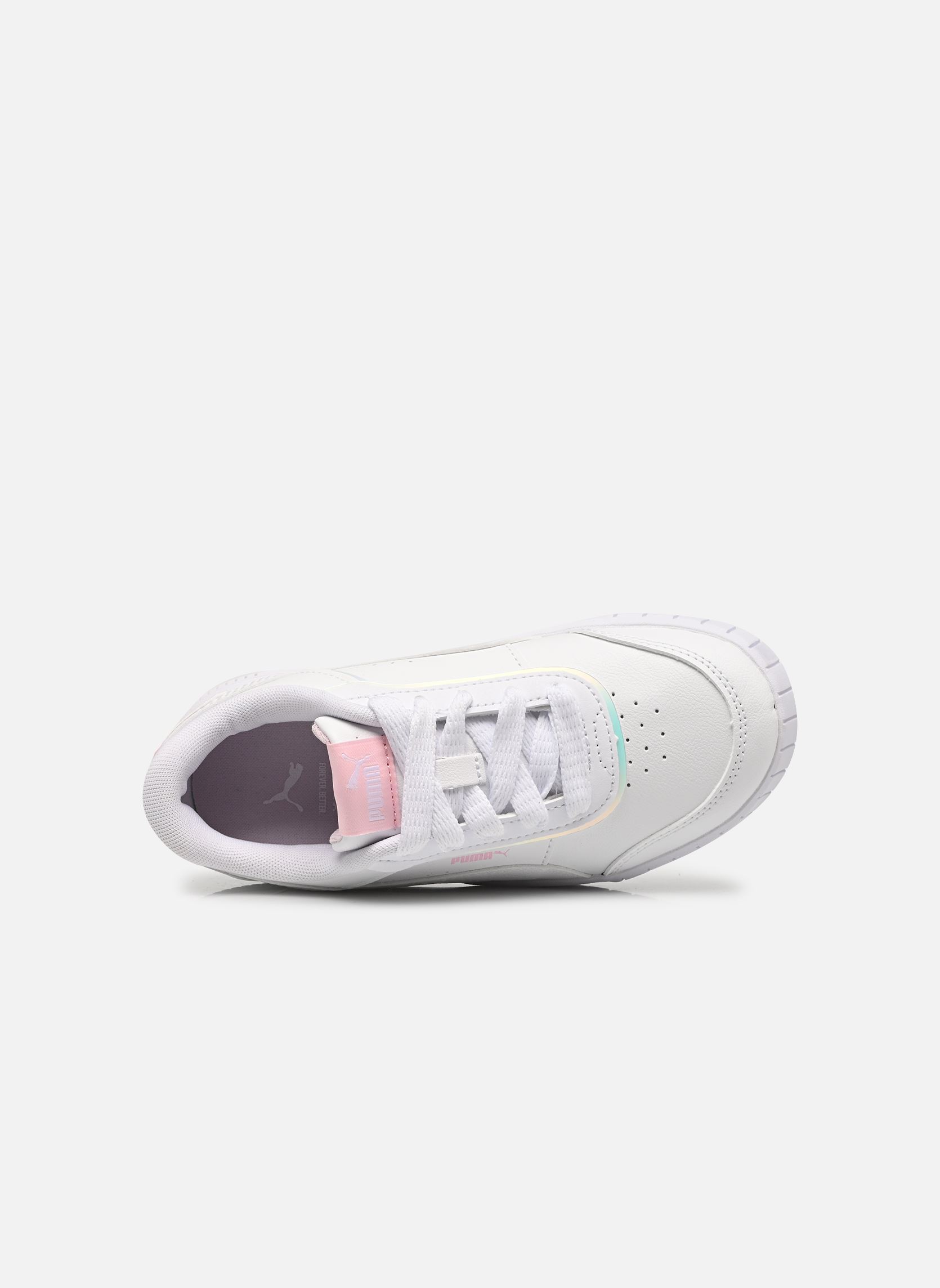 Sneaker Carina Mia Holo 2.0 mädchen weiß Puma Sneaker Carina Mia Holo 2.0 mädchen weiß PUMA WHITE-PEARL PINK