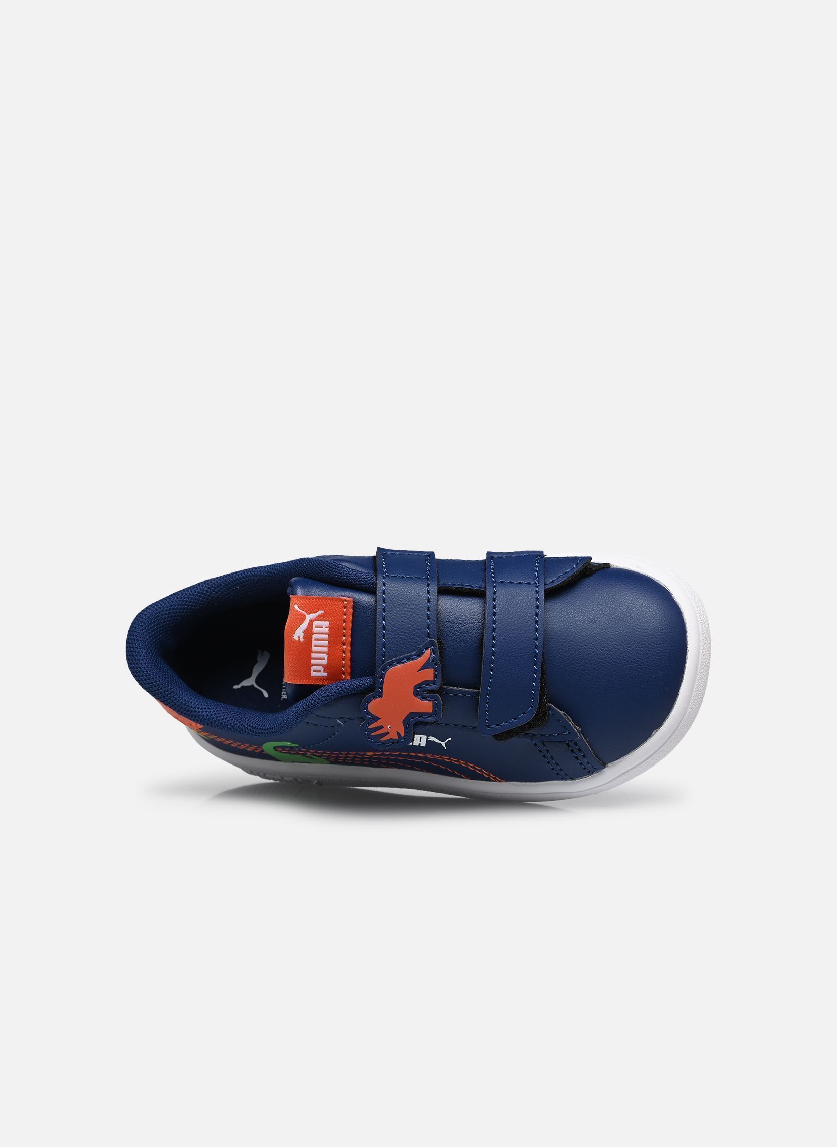 Niedrige Sneaker Puma Smash 3.0 Dino jungen blau Puma Niedrige Sneaker Puma Smash 3.0 Dino jungen blau Blue Jewel-Green Fruit-Amarena