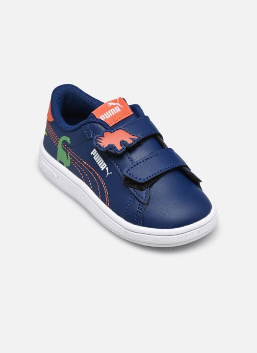 Puma Baskets basses Puma Smash 3.0 Dino garçon bleu