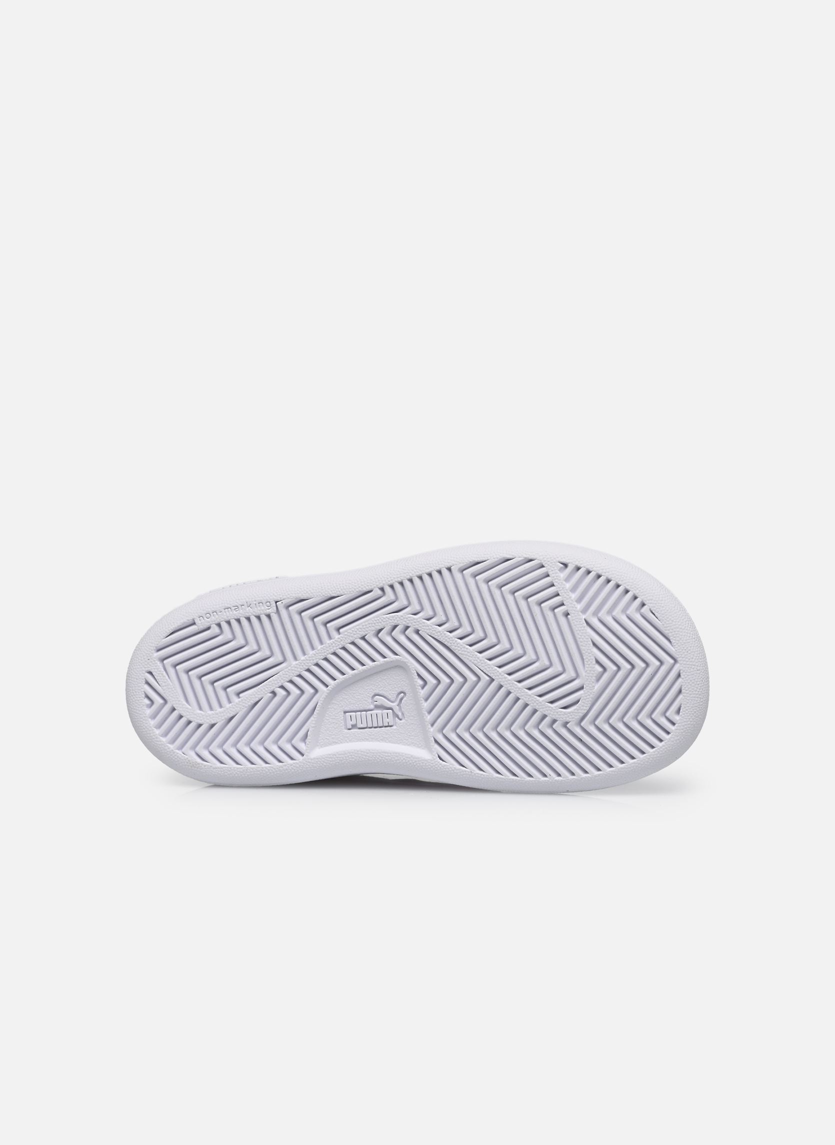 Baskets Puma Smash 3.0 Heart fille blanc Puma Baskets Puma Smash 3.0 Heart fille blanc PUMA WHITE-PEARL PINK