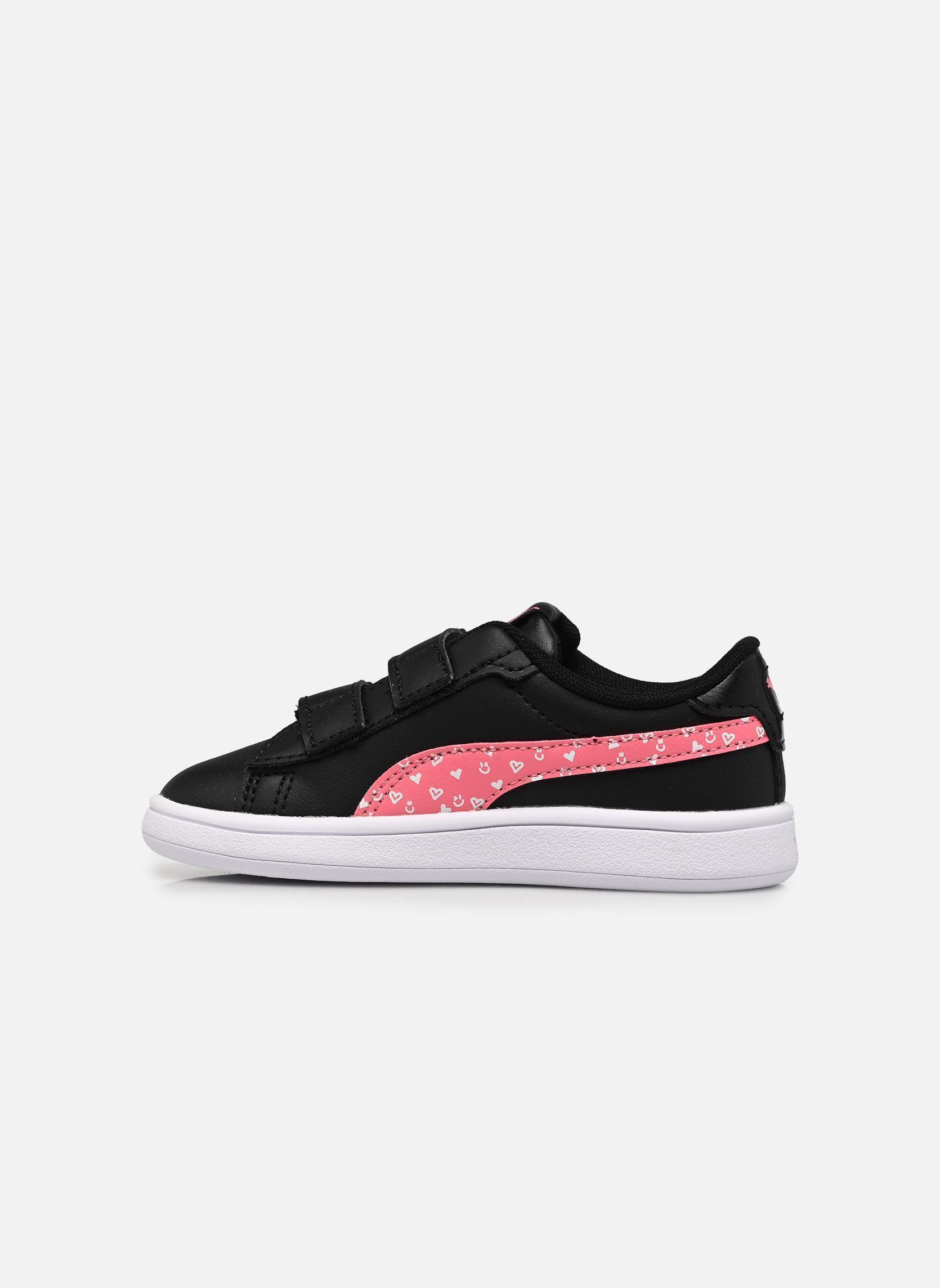 Baskets Puma Smash 3.0 Heart fille noir Puma Baskets Puma Smash 3.0 Heart fille noir PUMA BLACK-MAGIC ROSE