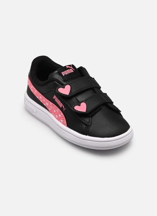 Puma Baskets Puma Smash 3.0 Heart fille noir