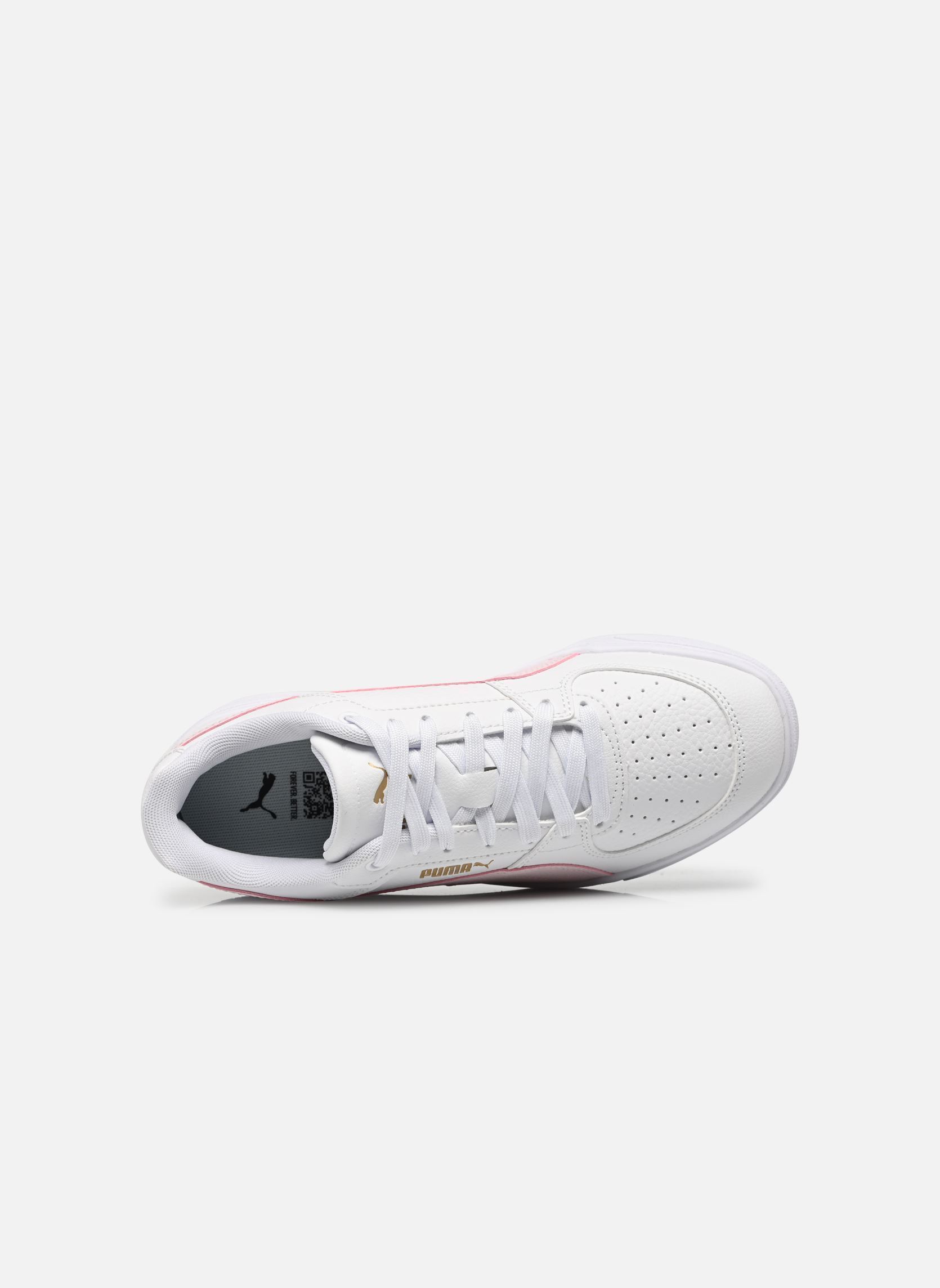 Niedrige Sneaker Puma Caven III Jr mädchen weiß Puma Niedrige Sneaker Puma Caven III Jr mädchen weiß PUMA WHITE-POWDER PINK-PUMA GO
