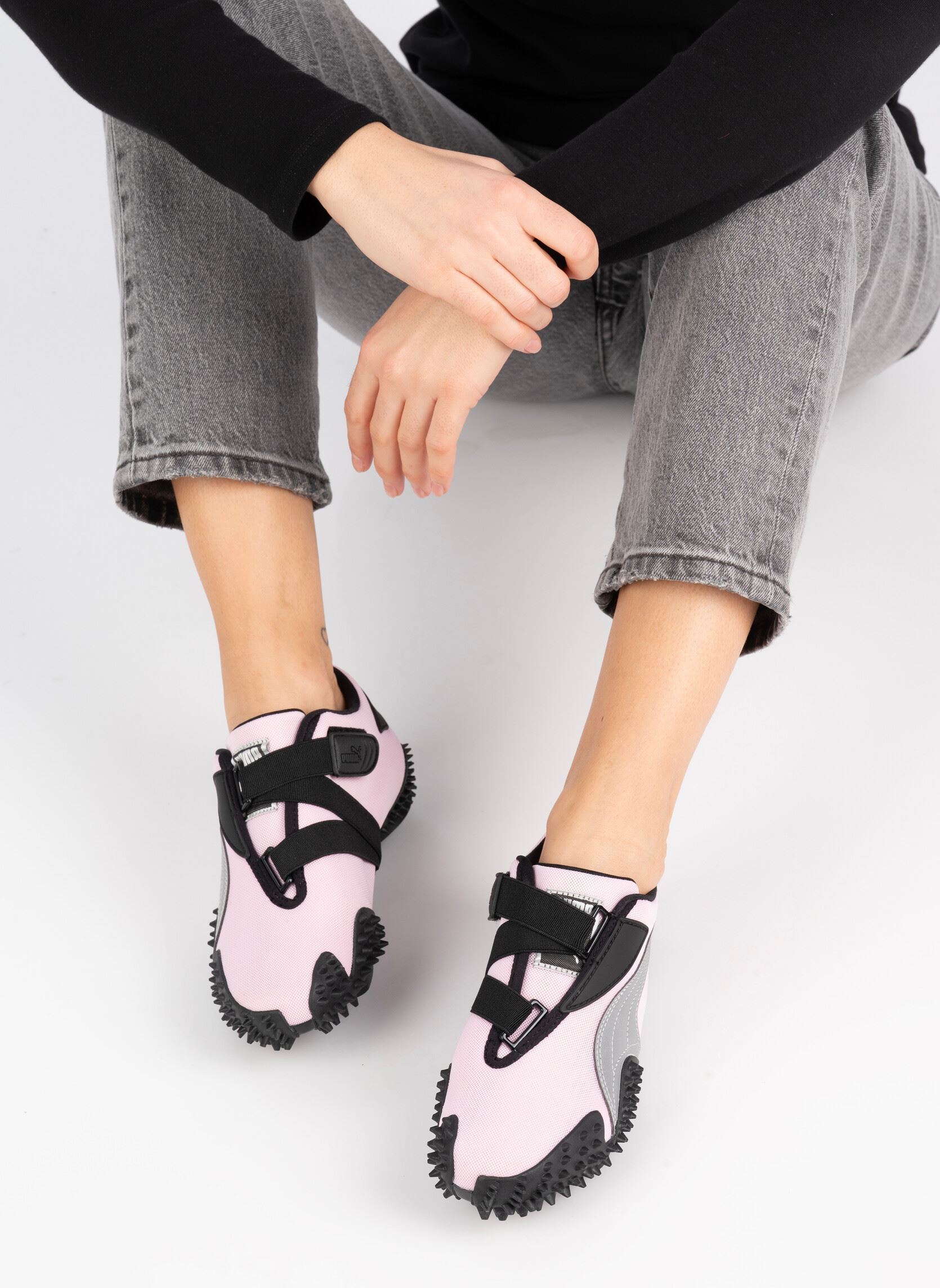Baskets Mostro OG Jr fille rose Puma Baskets Mostro OG Jr fille rose PEARL PINK-PUMA SILVER