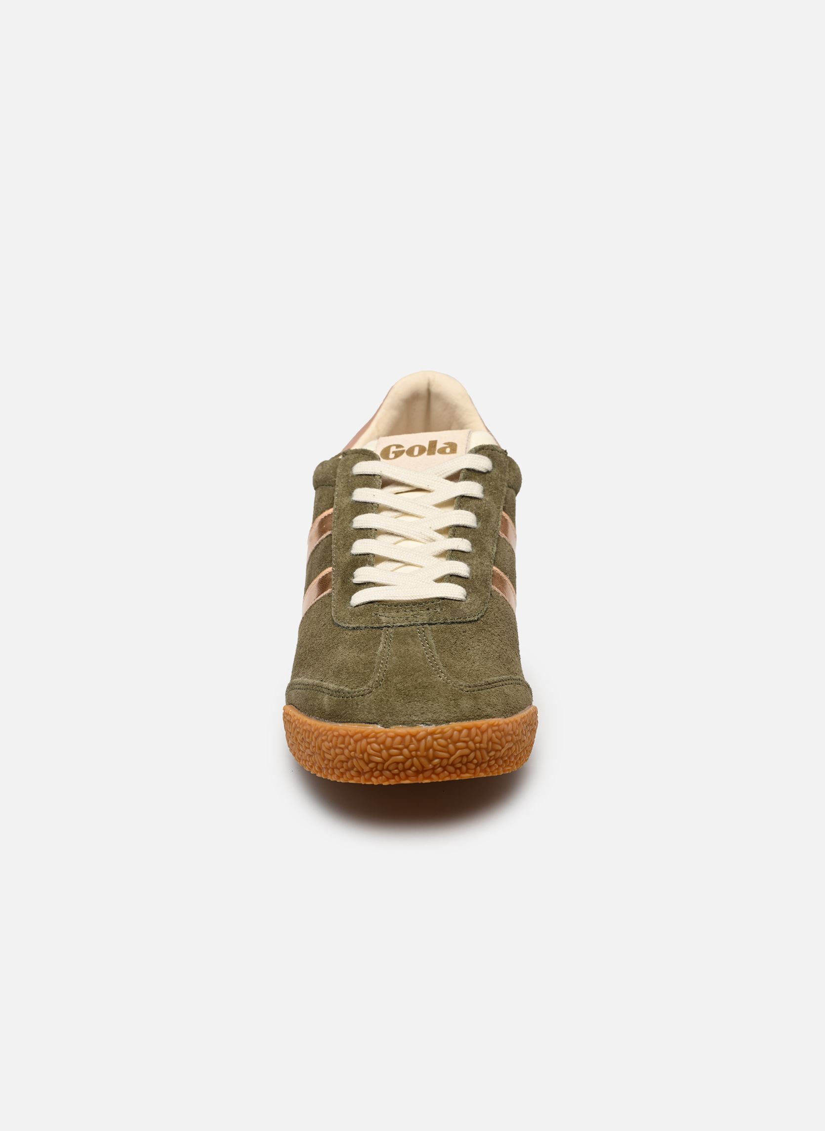 Lage sneakers Elan Glitz dames groen Gola Lage sneakers Elan Glitz dames groen KHAKI/ROSE GOLD/CAMEO