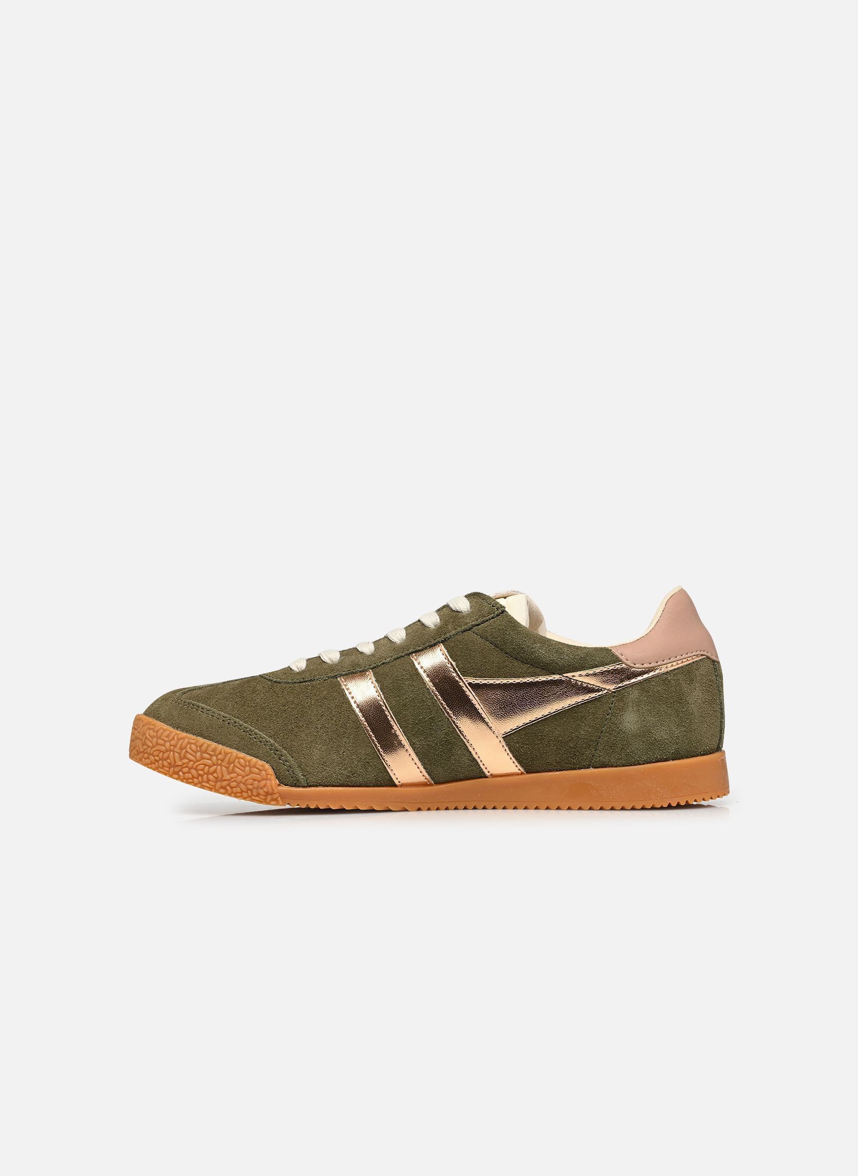 Lage sneakers Elan Glitz dames groen Gola Lage sneakers Elan Glitz dames groen KHAKI/ROSE GOLD/CAMEO