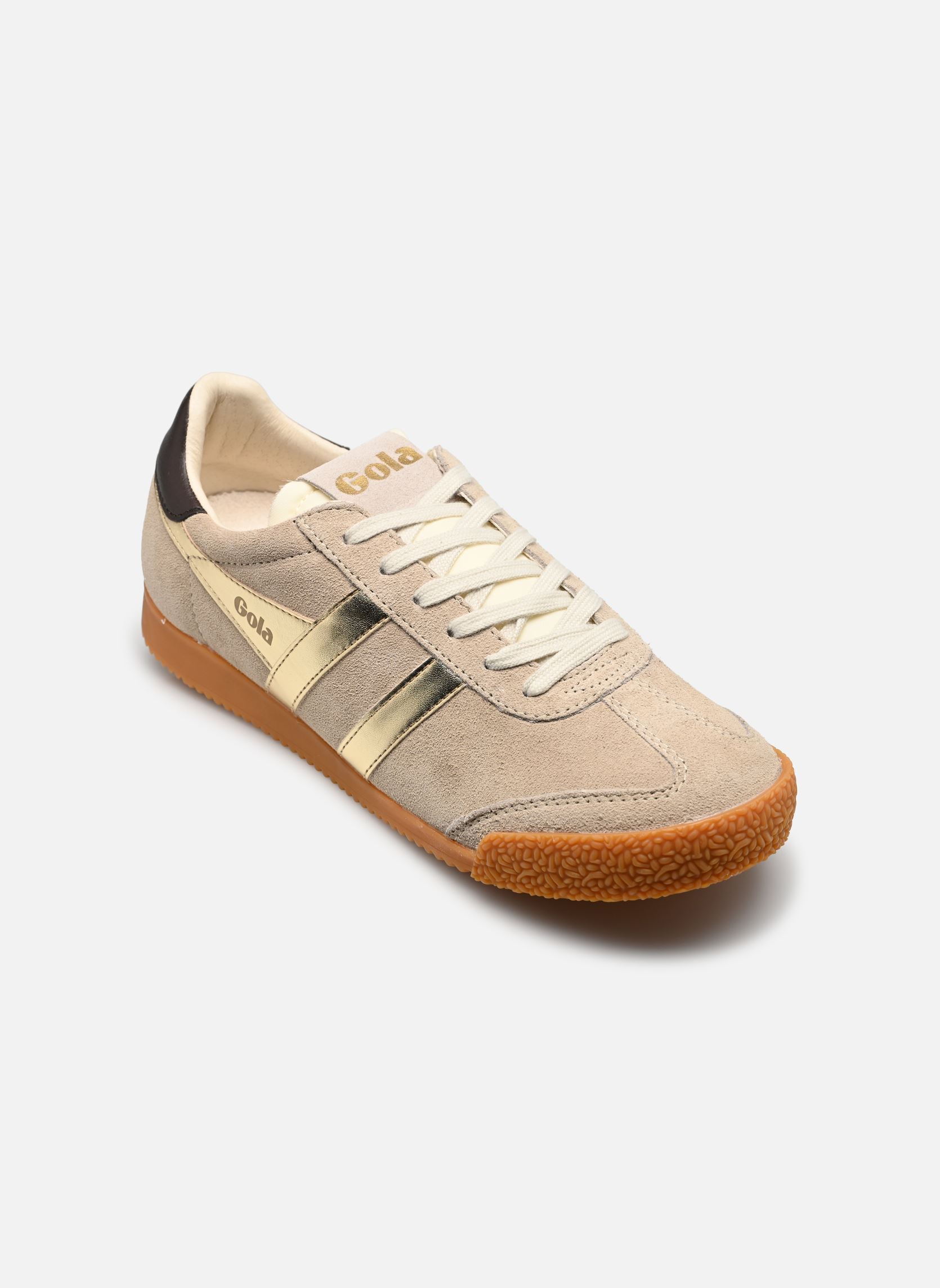 Sneaker Elan Glitz damen beige Gola Sneaker Elan Glitz damen beige BONE/GOLD/DARK BROWN