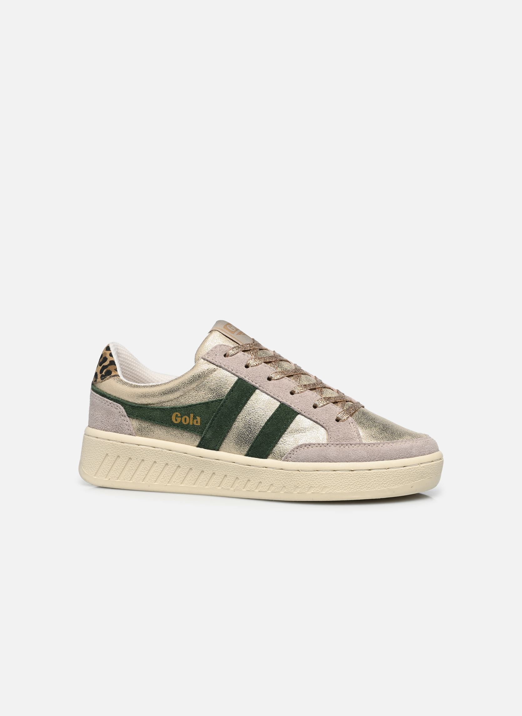 Baskets Superslam Blaze II femme or et bronze Gola Baskets Superslam Blaze II femme or et bronze GOLD/EVERGREEN/LEOPARD