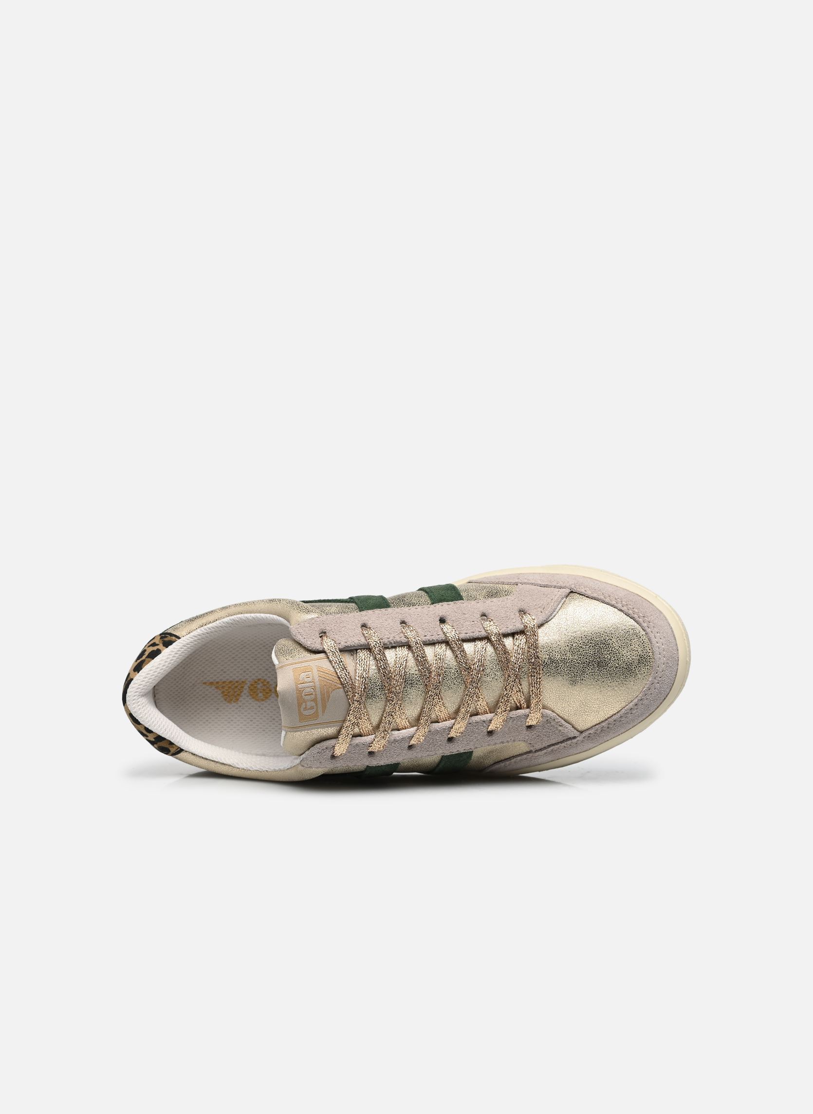 Baskets Superslam Blaze II femme or et bronze Gola Baskets Superslam Blaze II femme or et bronze GOLD/EVERGREEN/LEOPARD