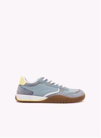Baskets basses Sneakers Femme MTNG FREE ORBIT bleu femme beige