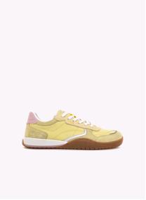 Baskets basses Sneakers Femme MTNG FREE ORBIT bleu femme beige
