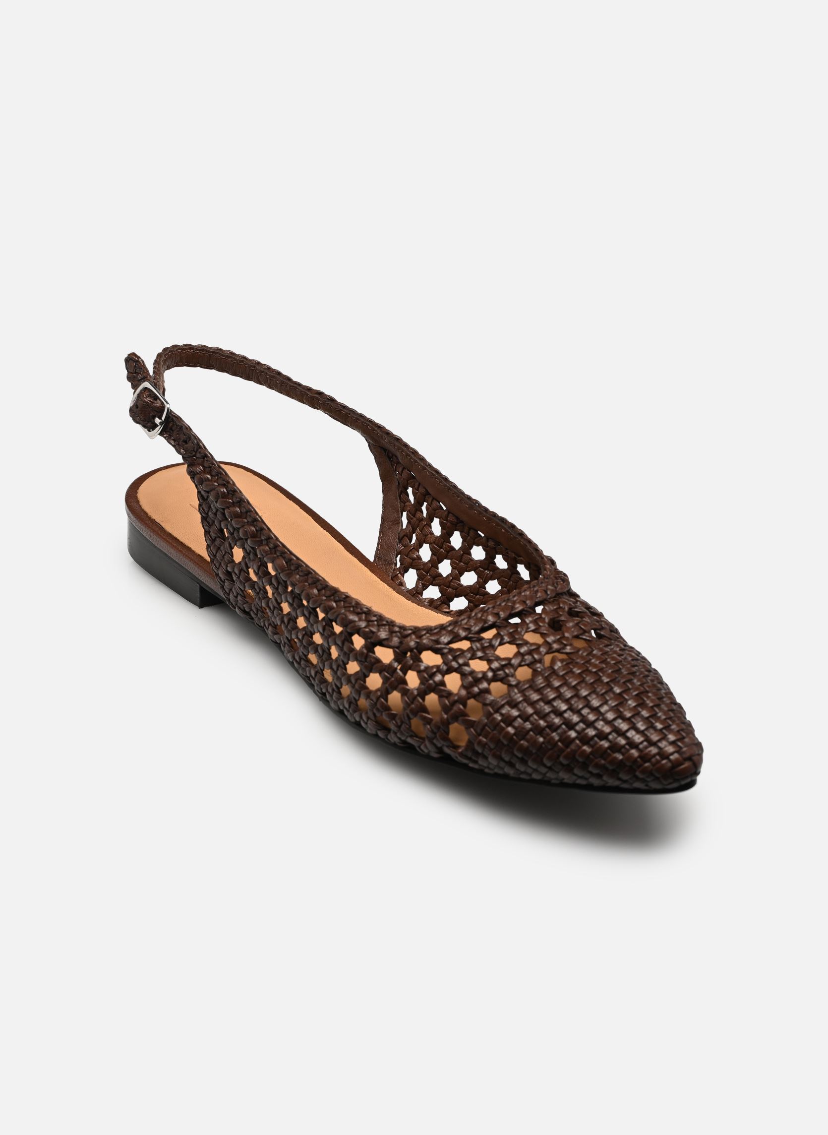 Pumps mit Riemchen A9571 damen braun Billi Bi Pumps mit Riemchen A9571 damen braun T.moro nappa