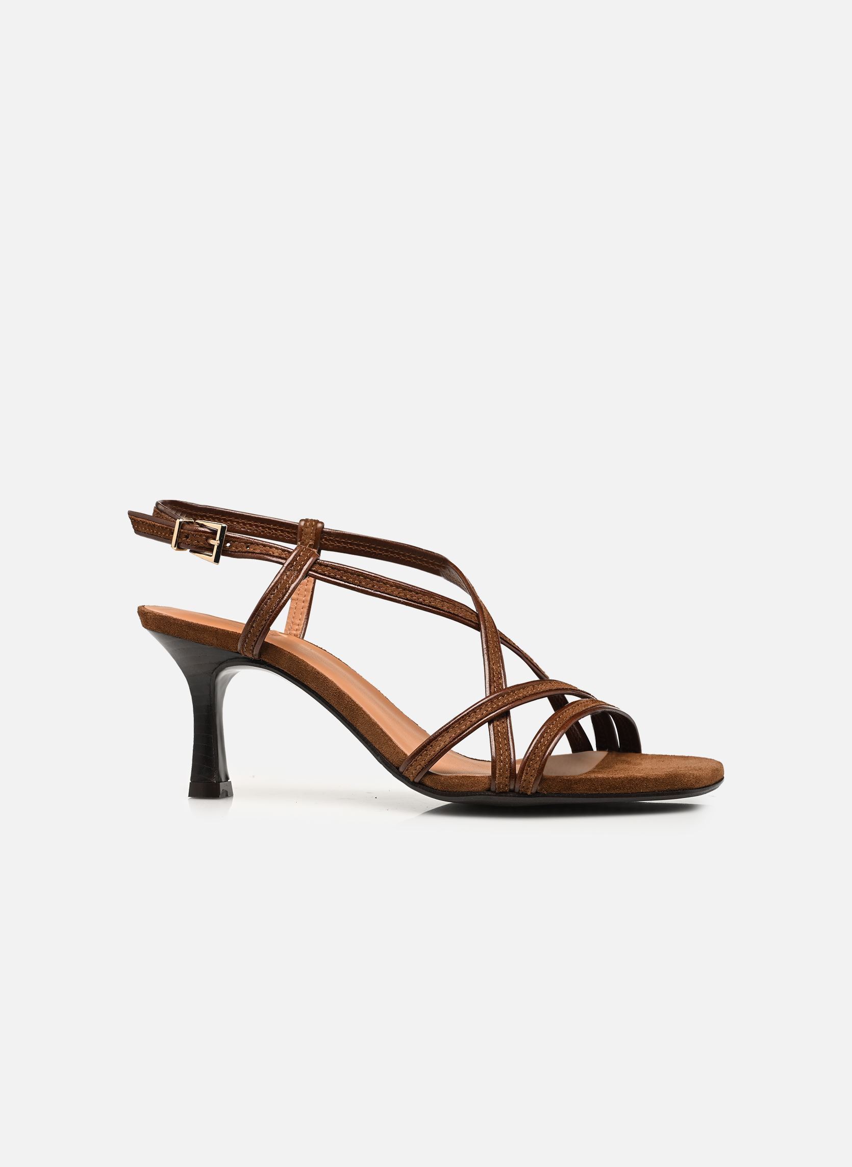 Sandalen A9506 dames bruin Billi Bi Sandalen A9506 dames bruin Cubano Babysilk suede 500